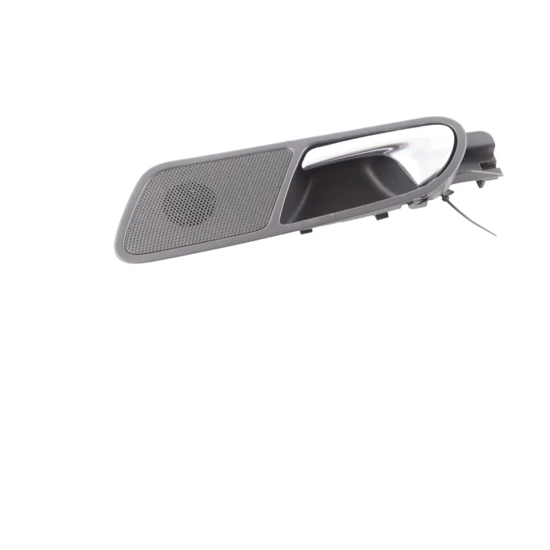 VW Tiguan 5N Rear Door Handle Speaker Interior Left N/S Chrome - SKU 5N0839113AE - Part number 5N0839113AE