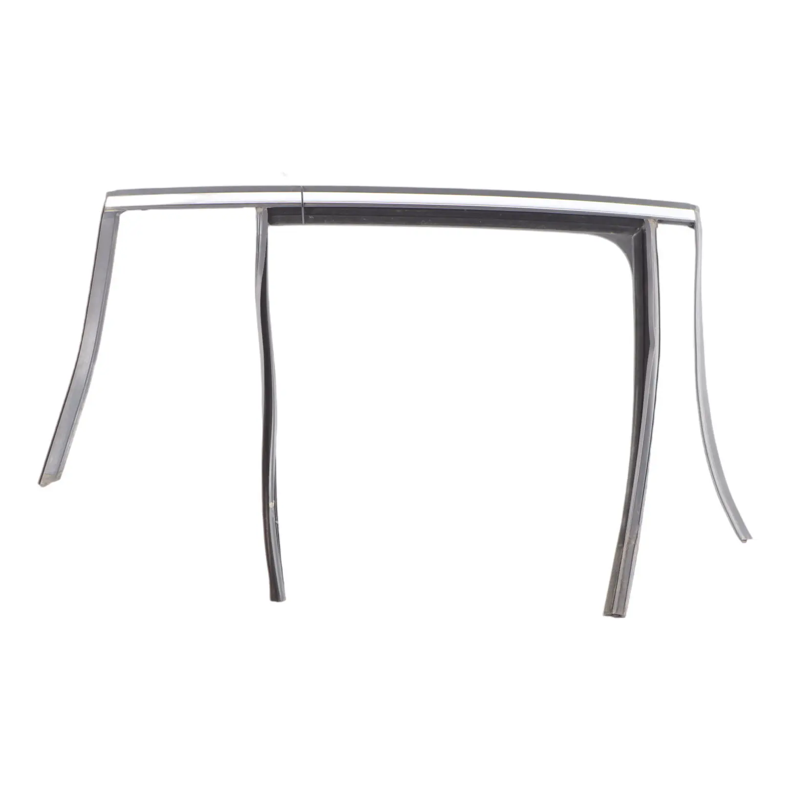 Volkswagen Tiguan 5N Heckscheibe Rahmen Führung Dichtung Rechts Chrom 5N0839432H