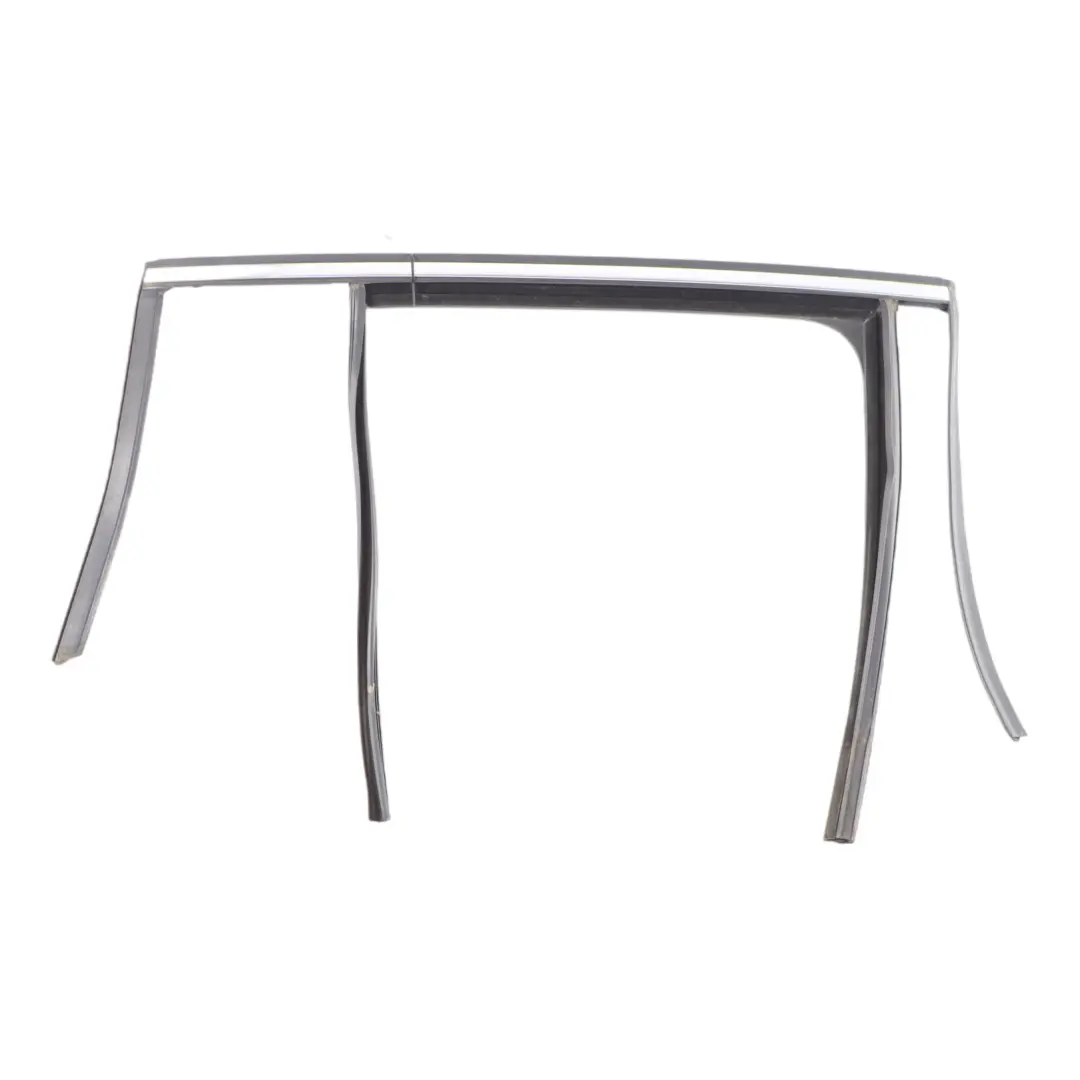 VW Tiguan 5N Rear Window Frame Guide Seal Right O/S Gasket Chrome - SKU 5N0839432H - Part number 5N0839432H