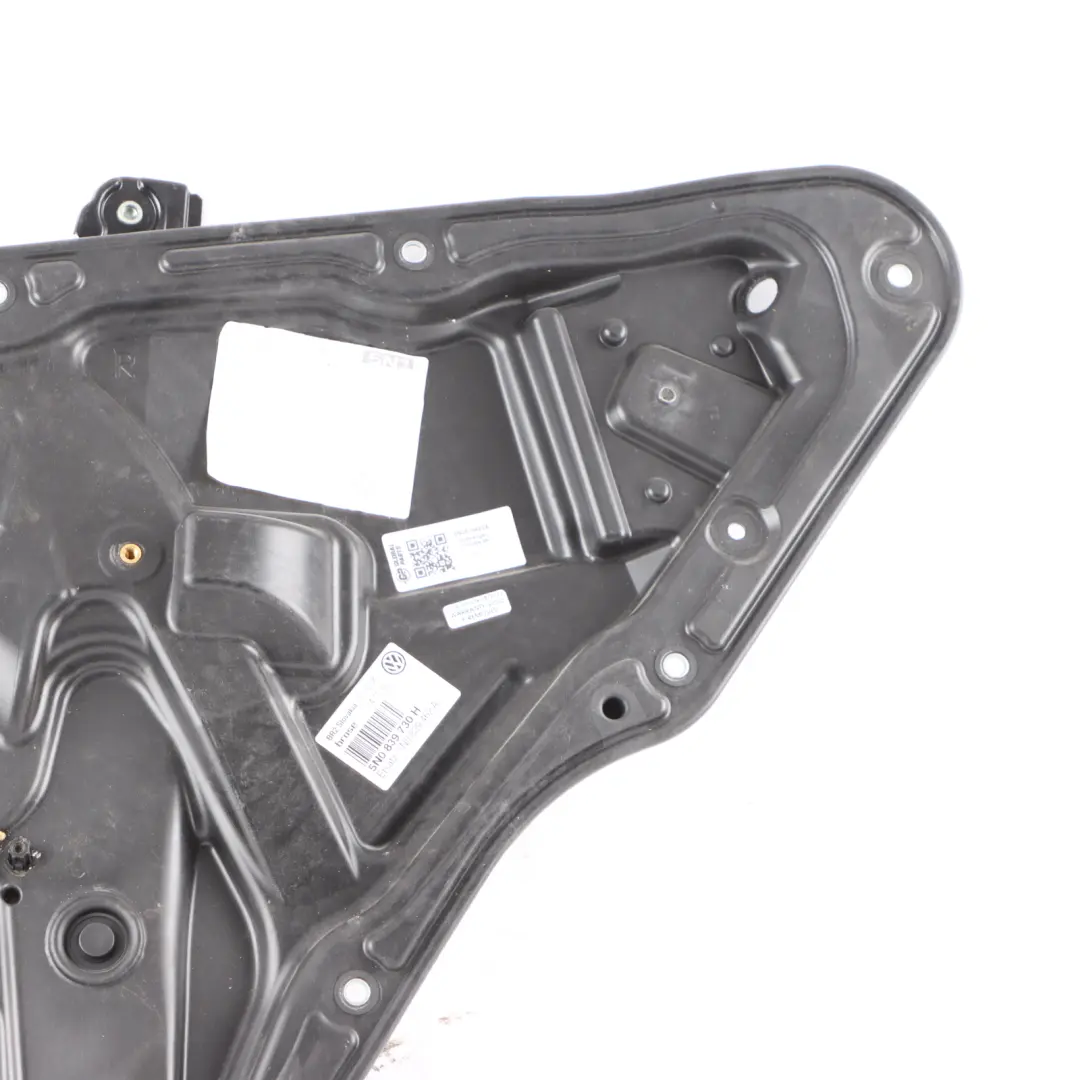 VW Tiguan 5N Alzacristalli Portiera Posteriore Destra Meccanismo Regolatore - SKU 5N0839462A - Numero di parte 5N0839462A