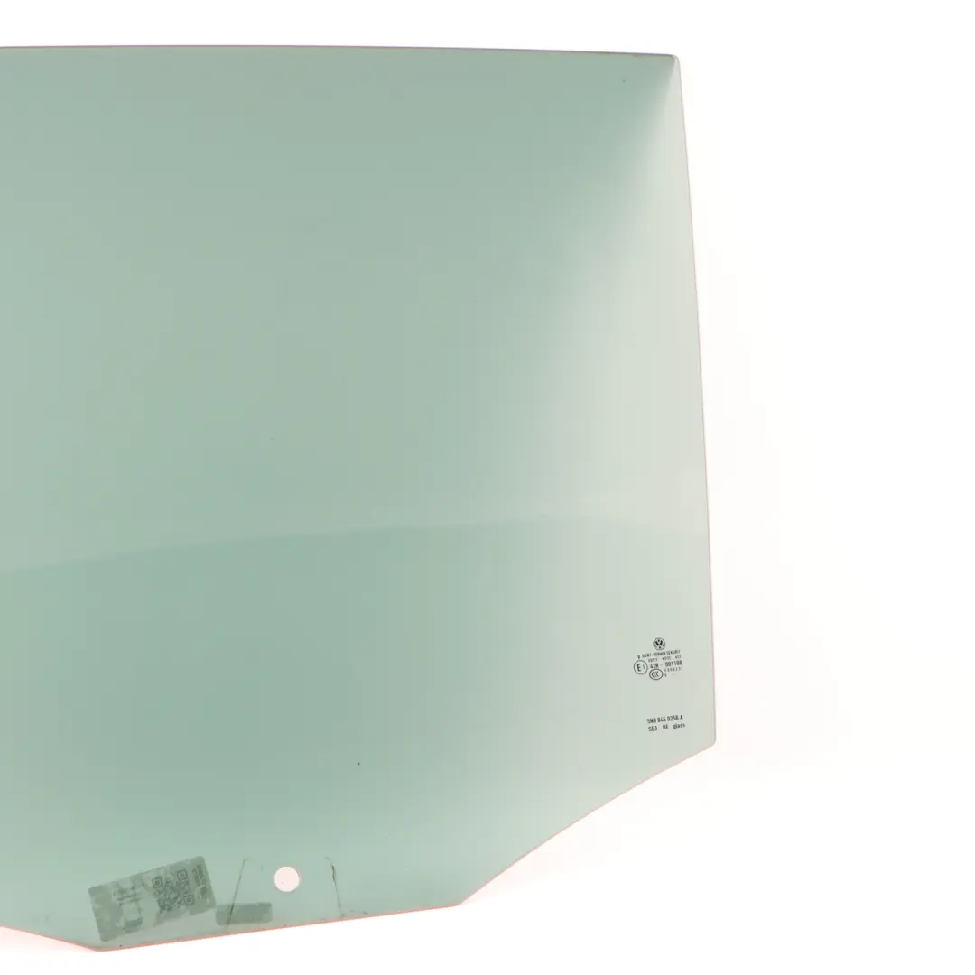 Volkswagen Tiguan 5N Door Window Glass Rear Left N/S Green AS3 - SKU 5N0845025A - Part number 5N0845025A