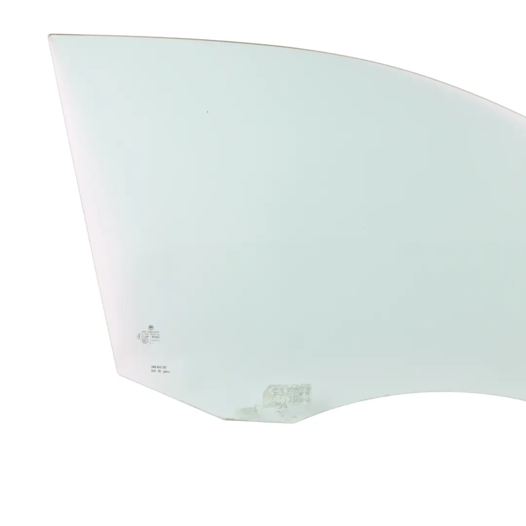 Volkswagen Tiguan 5N Door Window Glass Front Right O/S Green AS2 - SKU 5N0845202 - Part number 5N0845202