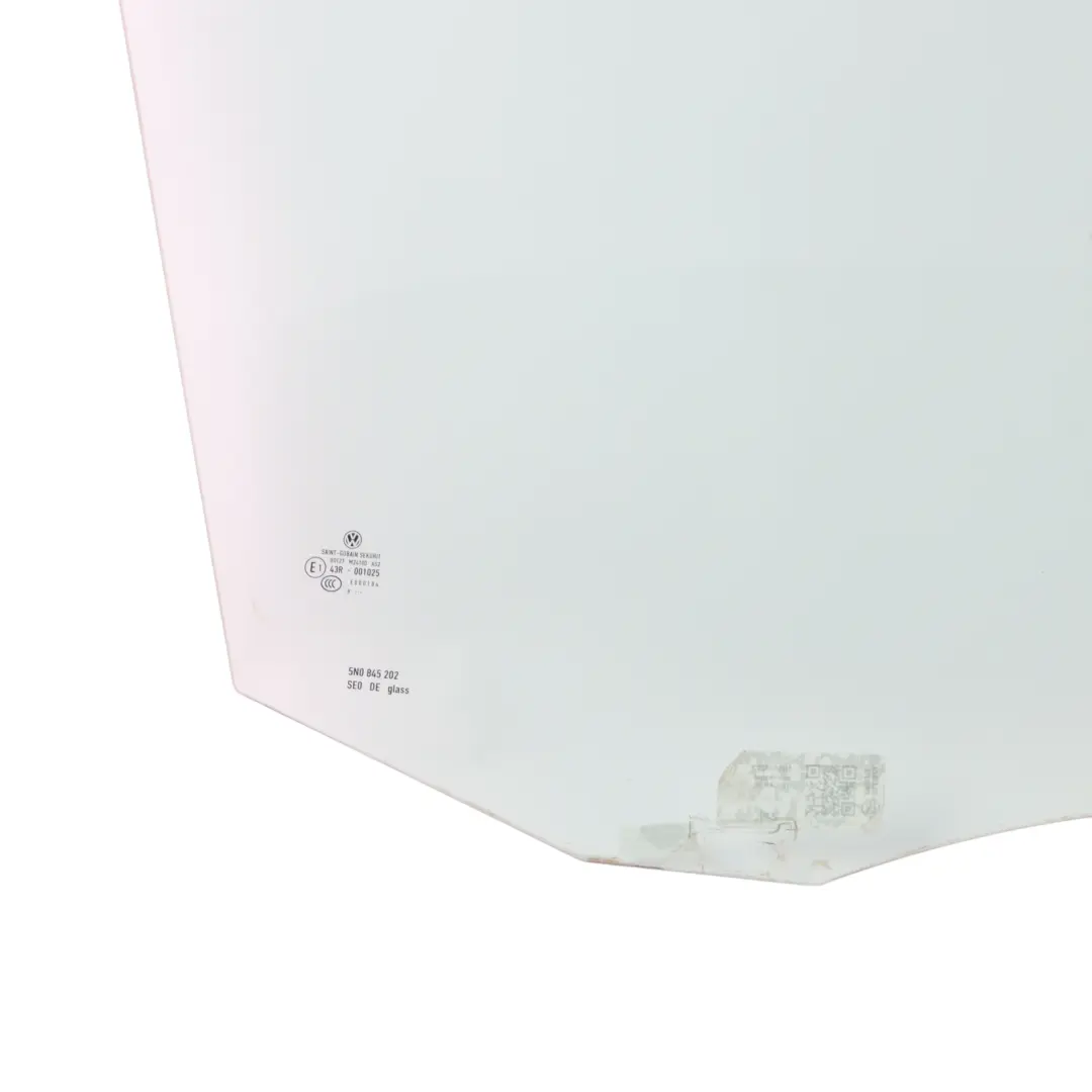 Glace Porte Avant Droite Verte AS2 pour Volkswagen Tiguan 5N à propos du numéro de pièce 5N0845202 Volkswagen Tiguan 5N Glace Porte Avant Droite Verte AS2 - SKU 5N0845202 - Numéro de pièce 5N0845202