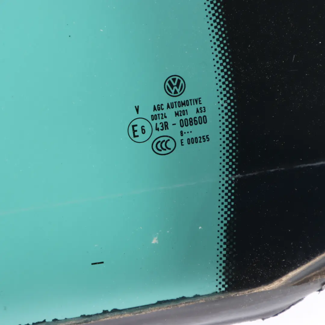 Volkswagen Tiguan Mk1 Vetro Finestra Porta Posteriore Sinistra Porta Verde AS3 - SKU 5N0845213E - Numero di parte 5N0845213E
