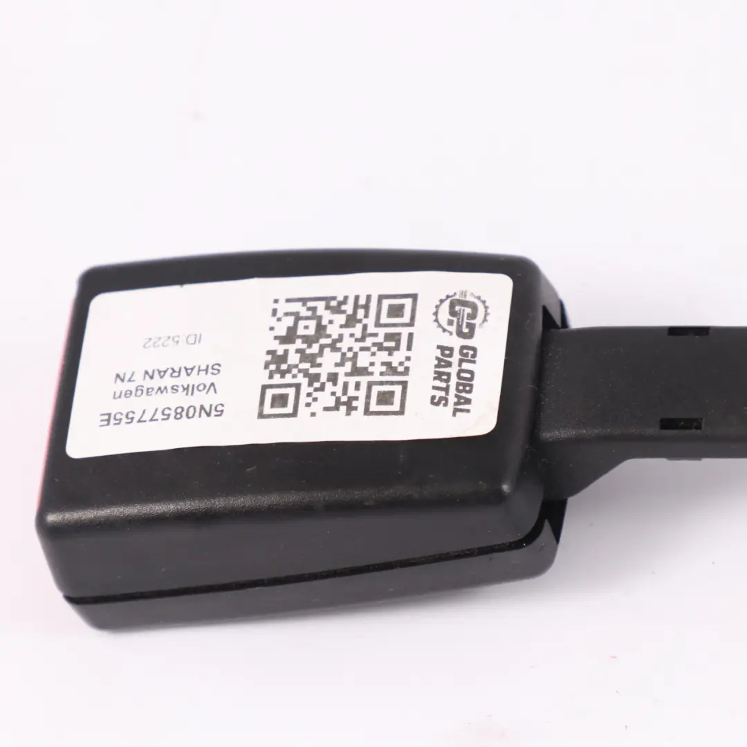 Volkswagen Sharan Zapinka Klamra Pasa Bezpieczeństwa Prawy Przód 5N0857755D - SKU 5N0857755E - Numer Części 5N0857755E