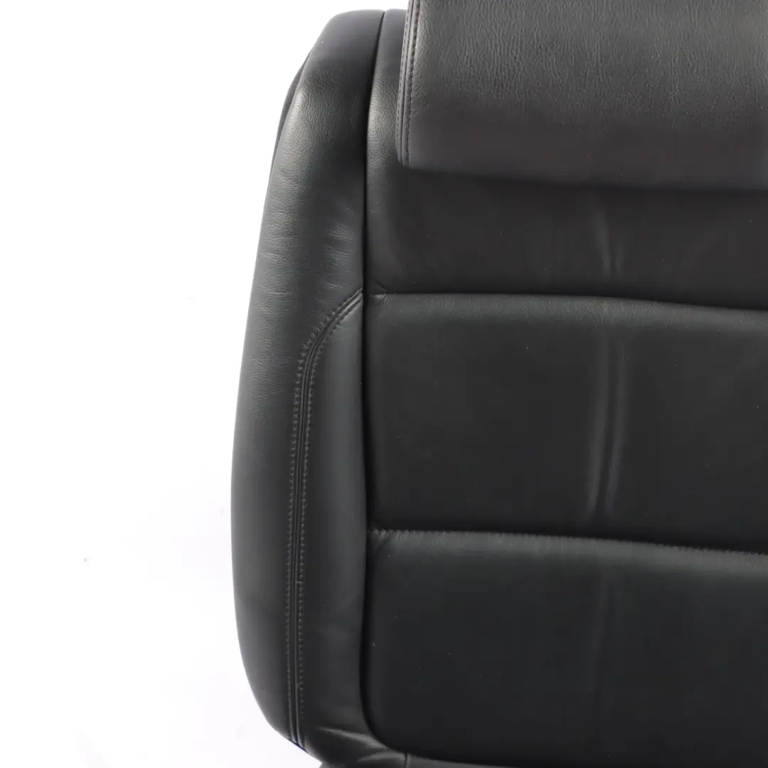 Right O/S Interior Leather Titan Black to VW Volkswagen Tiguan 5N Seat Rear with Part number 5N0885806M VW Volkswagen Tiguan 5N Seat Rear Right O/S Interior Leather Titan Black - SKU 5N0885806M - Part number 5N0885806M