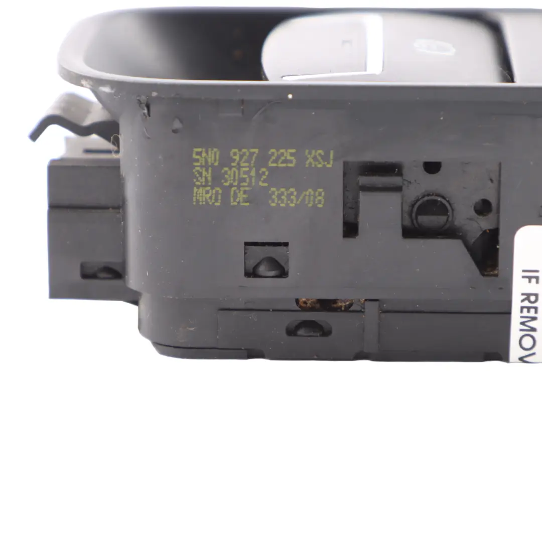 VW Volkswagen Tiguan 5N Interrupteur électronique bouton frein main - SKU 5N0927225 - Numéro de pièce 5N0927225