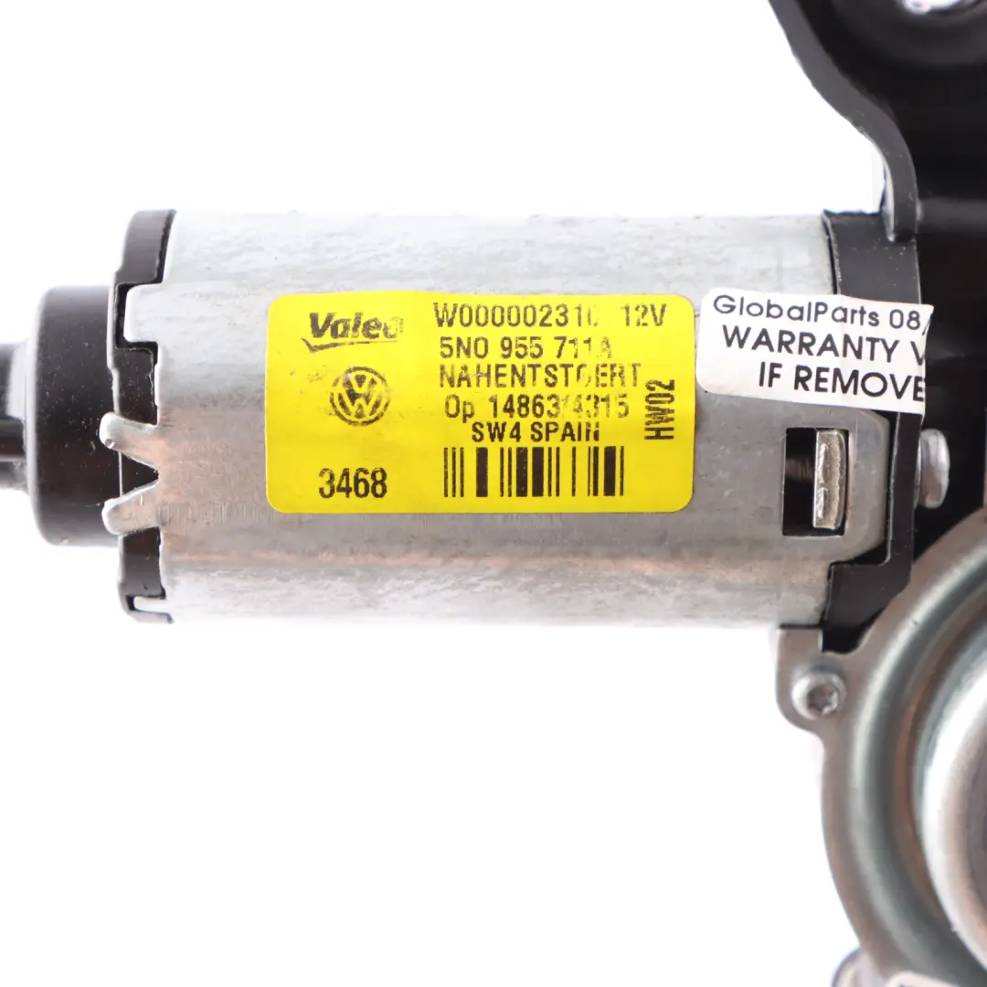 VW Volkswagen Tiguan 5N Rear Boot Lid Tailgate Wiper Motor - SKU 5N0955711A - Part number 5N0955711A