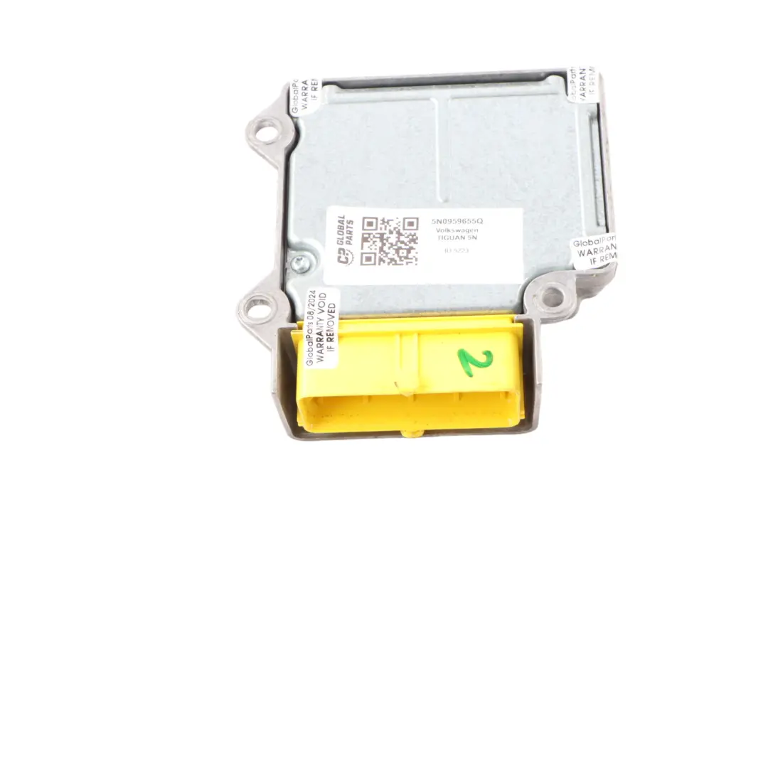 Module Control Unit ECU SRS to VW Volkswagen Tiguan 5N Air with Part number 5N0959655Q VW Volkswagen Tiguan 5N Air Module Control Unit ECU SRS - SKU 5N0959655Q - Part number 5N0959655Q