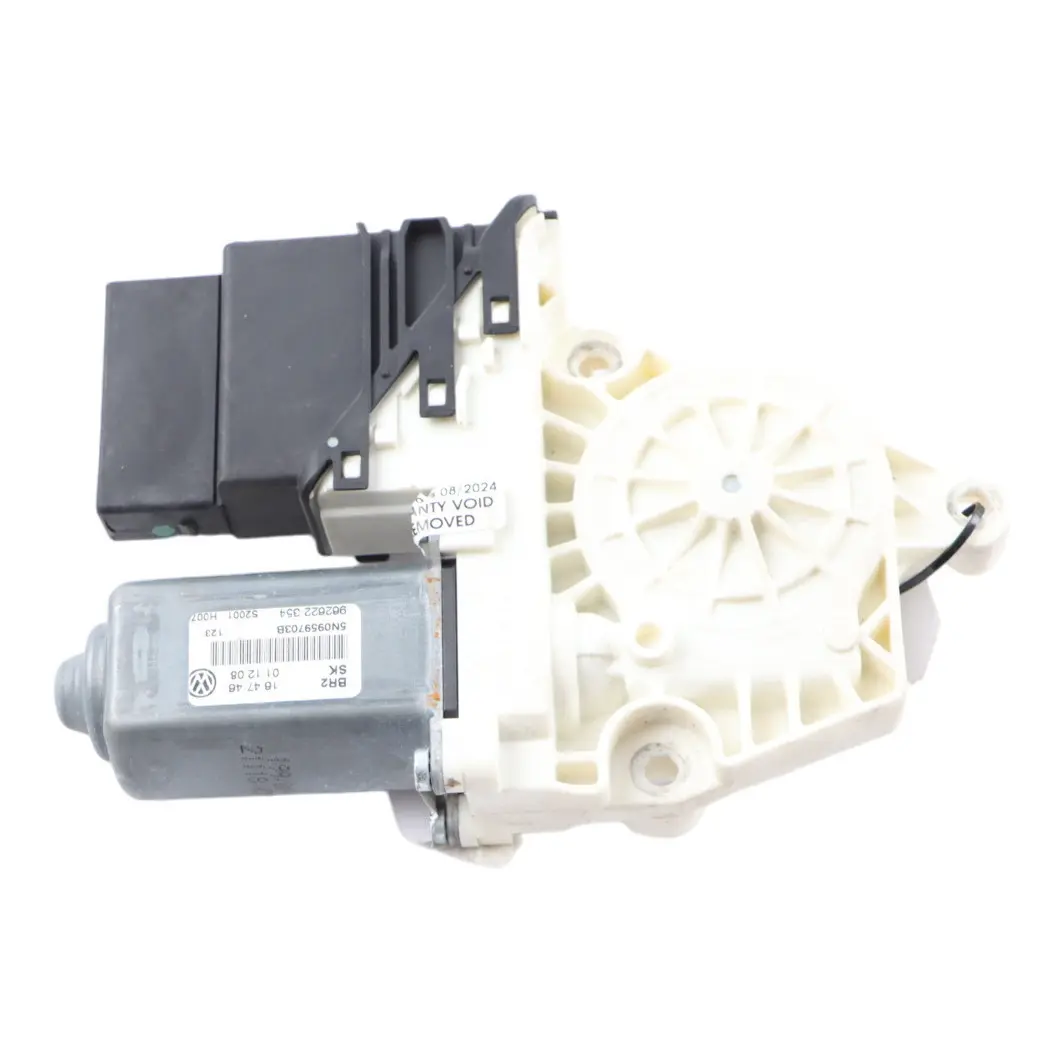 Left N/S Window Lifter Motor Door 5N0959703B to VW Volkswagen Tiguan 5N Rear with Part number 5N0959703D VW Volkswagen Tiguan 5N Rear Left N/S Window Lifter Motor Door 5N0959703B - SKU 5N0959703D - Part number 5N0959703D