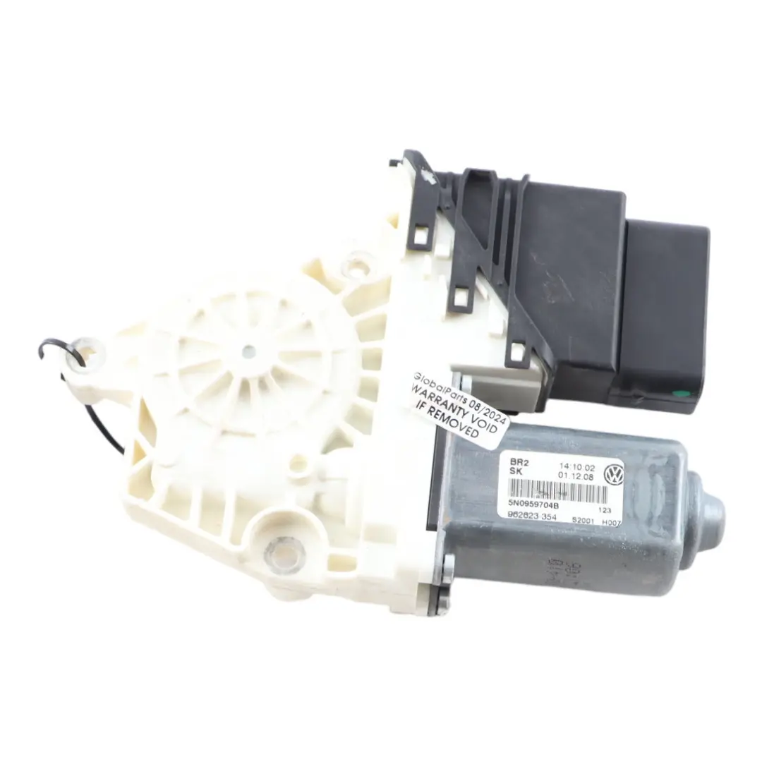 Right O/S Window Lifter Motor Door 5N0959704B to VW Volkswagen Tiguan 5N Rear with Part number 5N0959704D VW Volkswagen Tiguan 5N Rear Right O/S Window Lifter Motor Door 5N0959704B - SKU 5N0959704D - Part number 5N0959704D