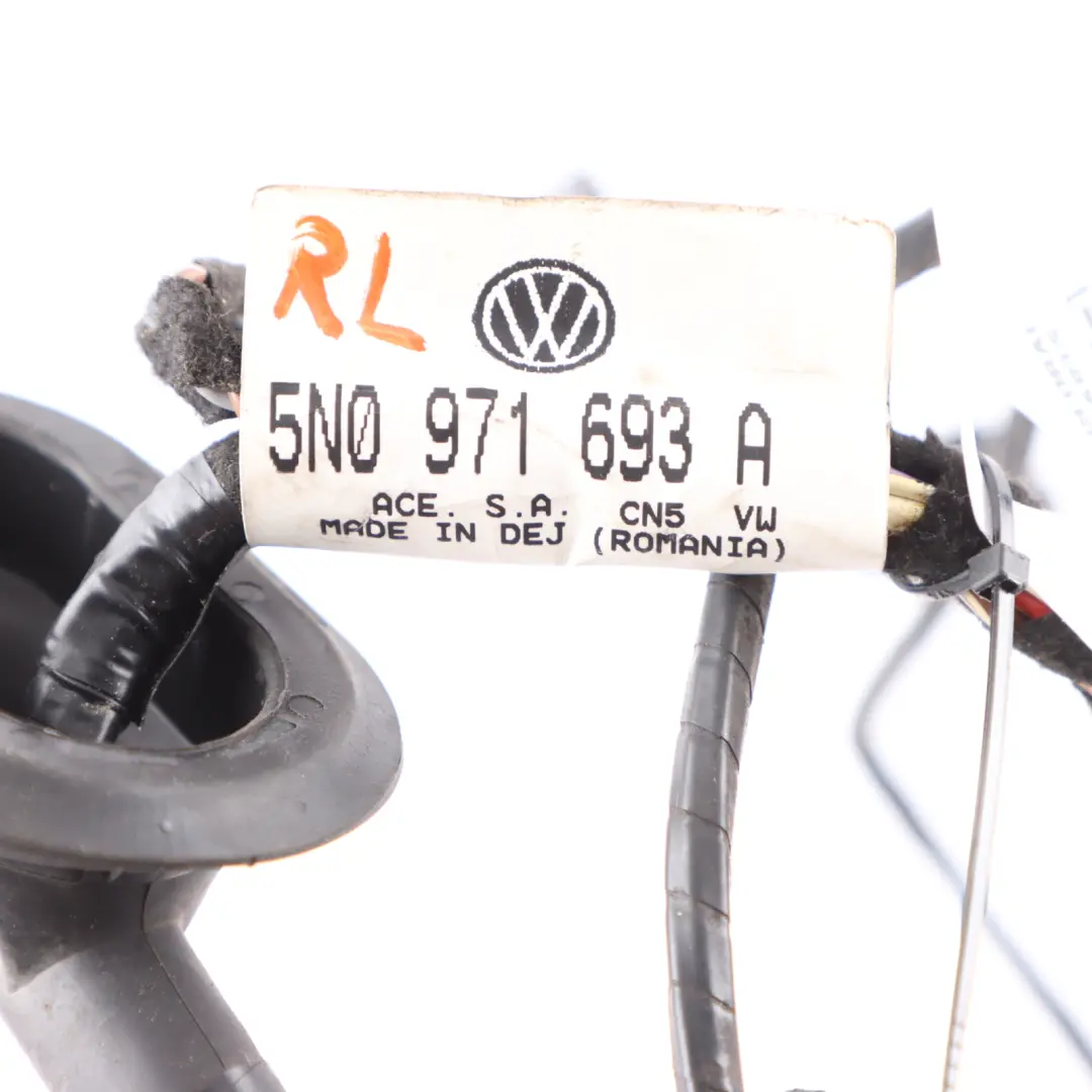 Door Left Right N/O/S Harness Cable Wiring to Volkswagen TIGUAN 5N Rear with Part number 5N0971693A Volkswagen TIGUAN 5N Rear Door Left Right N/O/S Harness Cable Wiring - SKU 5N0971693A - Part number 5N0971693A
