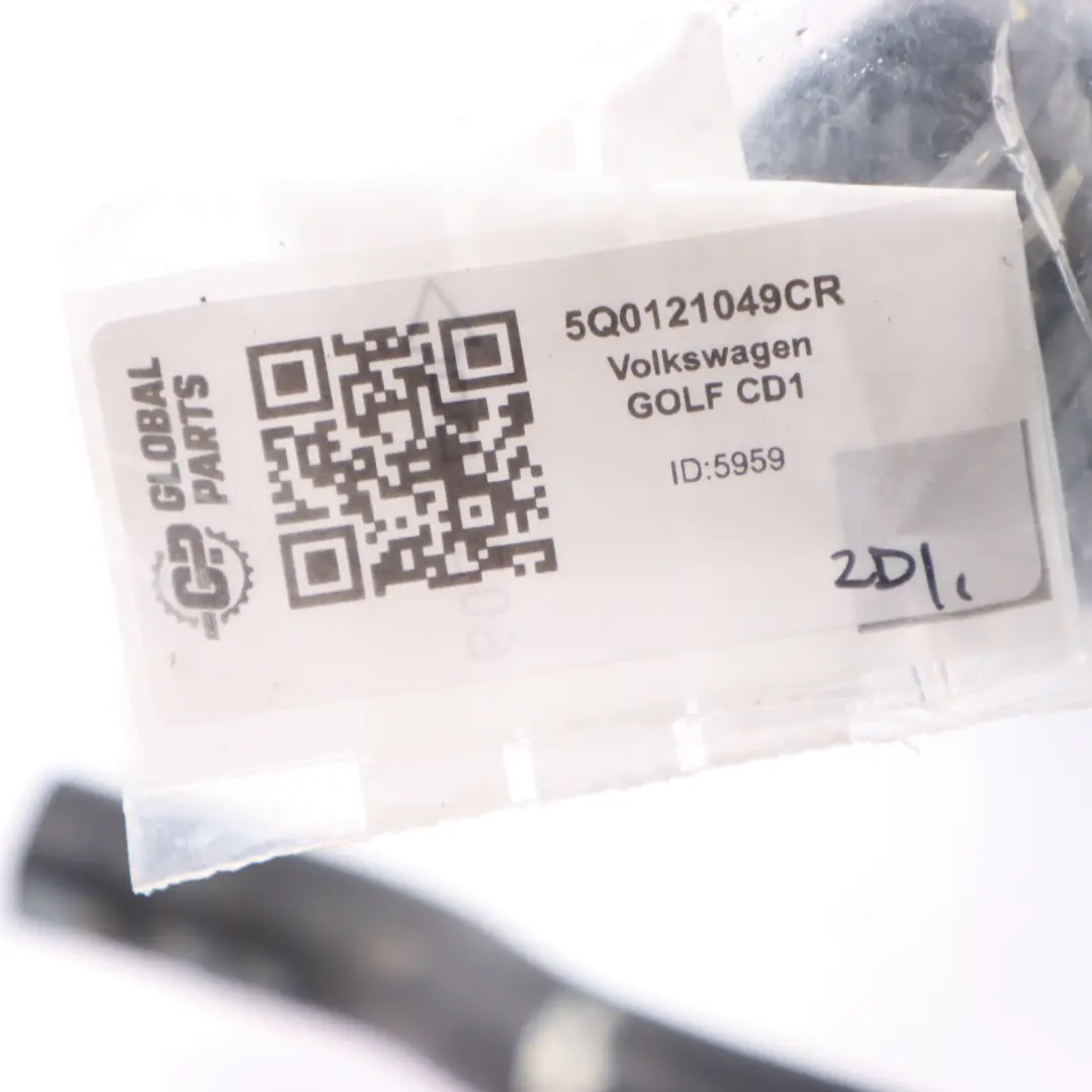 Water Pipe Hose Line Cooling Coolant to Volkswagen Golf CD1 with Part number 5Q0121049CR Volkswagen Golf CD1 Water Pipe Hose Line Cooling Coolant - SKU 5Q0121049CR - Part number 5Q0121049CR