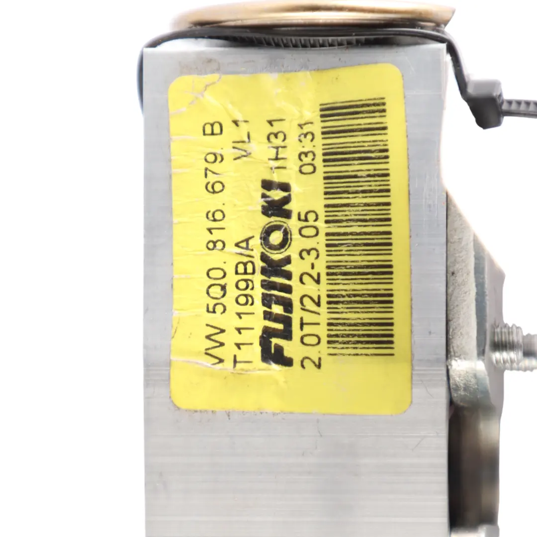 Expansion Valve Air Conditioning A/C Valve to Volkswagen Golf CD1 with Part number 5Q0816679B Volkswagen Golf CD1 Expansion Valve Air Conditioning A/C Valve - SKU 5Q0816679B - Part number 5Q0816679B