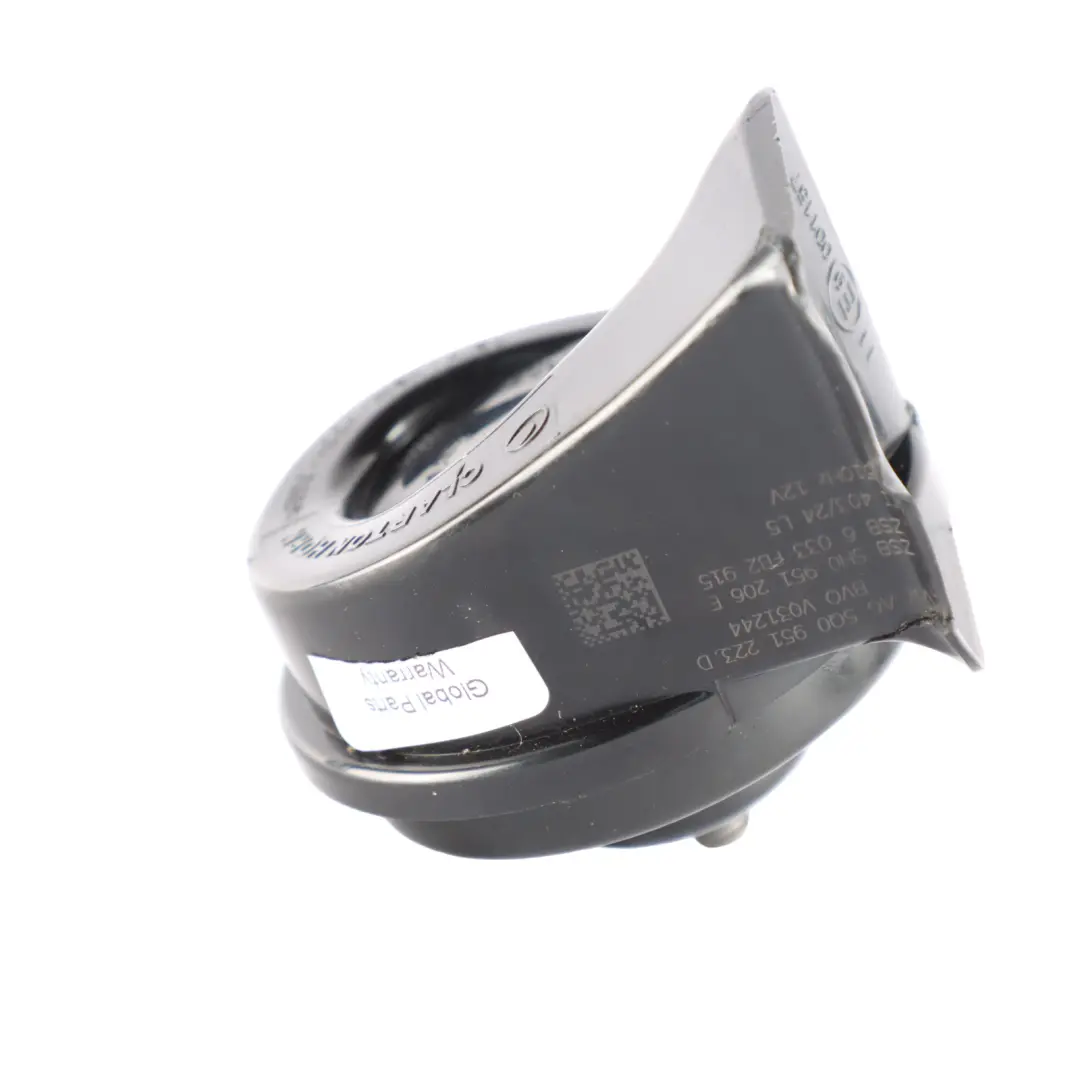 Avertisseur sonore High Tone 5Q0951223D pour Volkswagen Golf CD1 à propos du numéro de pièce 5Q0951223D-1 Volkswagen Golf CD1 Avertisseur sonore High Tone 5Q0951223D - SKU 5Q0951223D-1 - Numéro de pièce 5Q0951223D-1