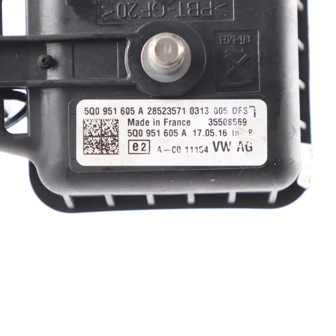 Volkswagen VW Polo 6R Alarm System Siren Anti-Theft Signal Horn - SKU 5Q0951605A - Part number 5Q0951605A