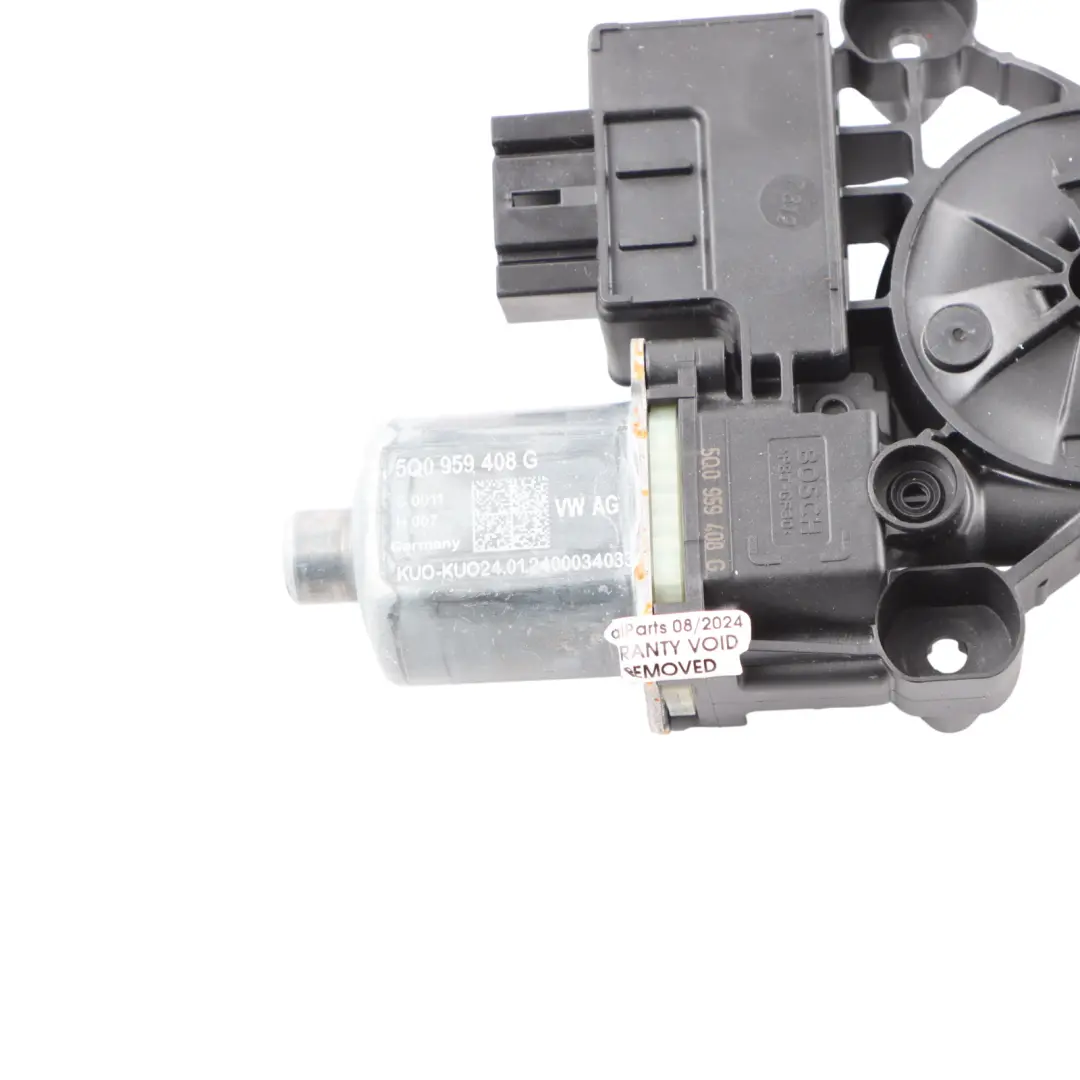 Puerta Trasera Izquierda Motor Regulador Elevalunas para Volkswagen Golf CD1 con número de pieza 5Q0959408G Volkswagen Golf CD1 Puerta Trasera Izquierda Motor Regulador Elevalunas - SKU 5Q0959408G - Número de pieza 5Q0959408G