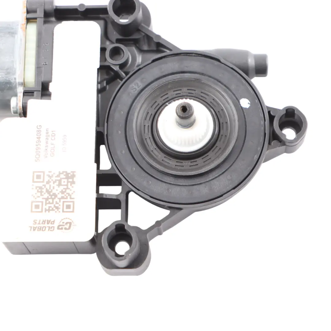 Volkswagen Golf CD1 Porte Arrière Gauche Lève-Vitre Moteur Régulateur - SKU 5Q0959408G - Numéro de pièce 5Q0959408G