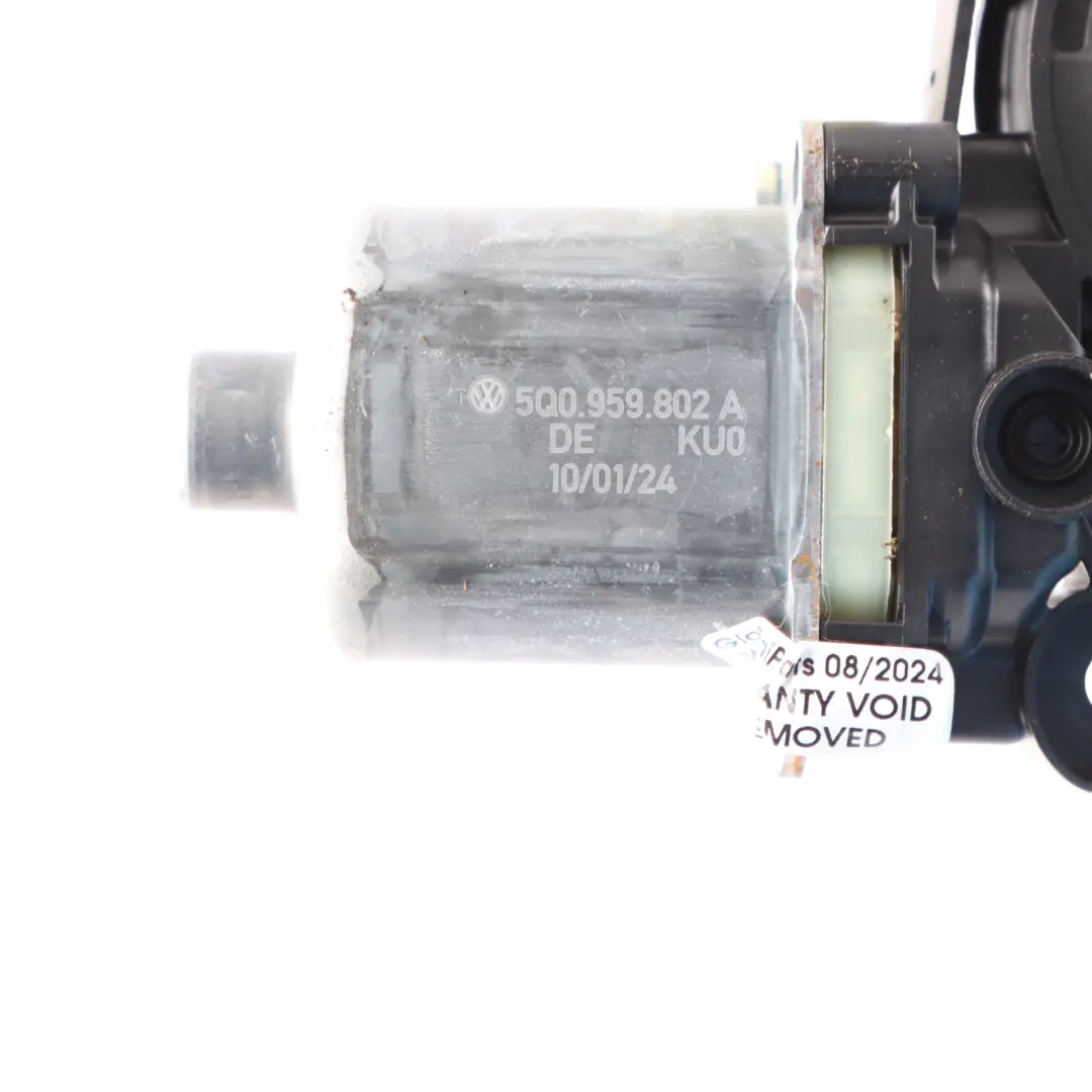 VW Golf CD1 Porta anteriore destra Motore regolatore alzacristalli - SKU 5Q0959802A - Numero di parte 5Q0959802A