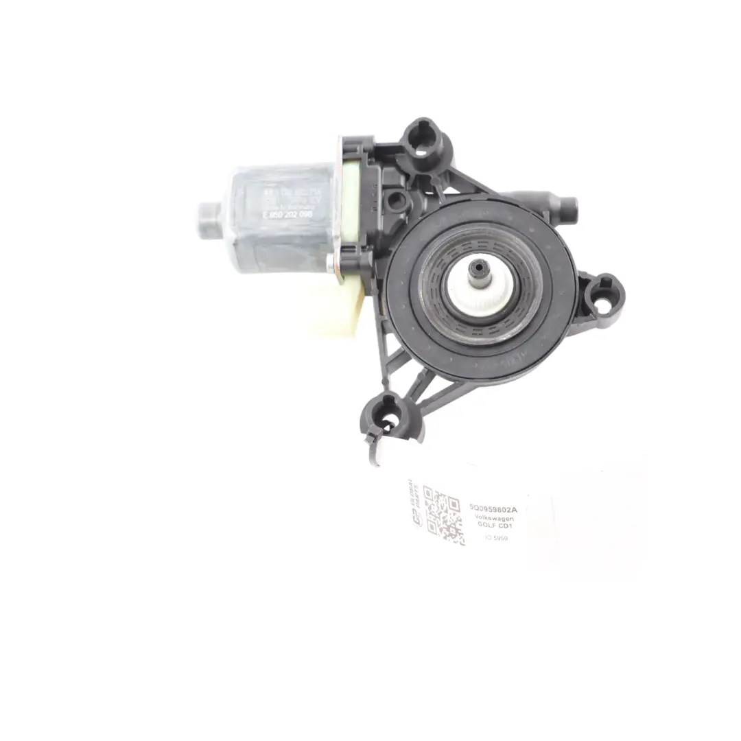 Puerta Delantera Derecha Elevalunas Regulador Motor para VW Golf CD1 con número de pieza 5Q0959802A VW Golf CD1 Puerta Delantera Derecha Elevalunas Regulador Motor - SKU 5Q0959802A - Número de pieza 5Q0959802A
