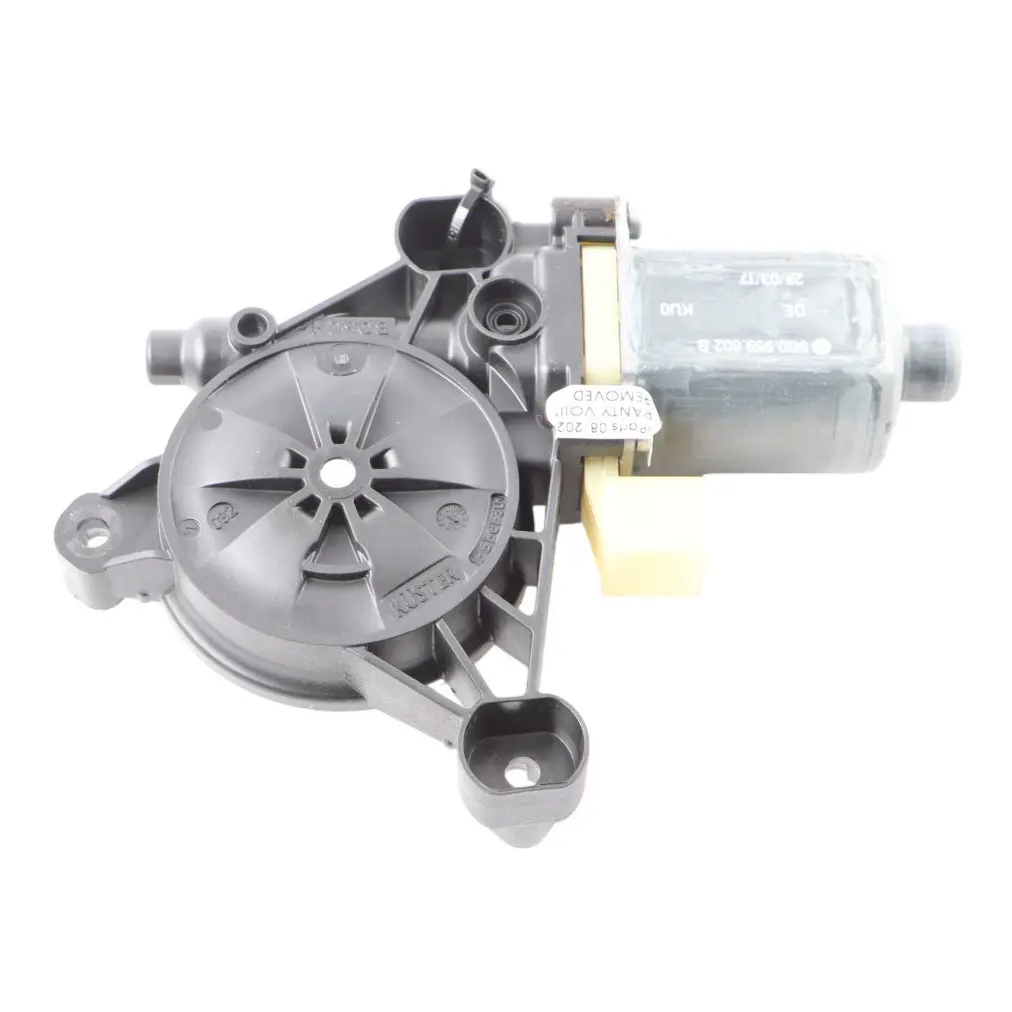 Moteur de vitre Audi A3 8V Seat Leon 5F Porte levage avant gauche pour à propos du numéro de pièce 5Q0959802B Moteur de vitre Audi A3 8V Seat Leon 5F Porte levage avant gauche - SKU 5Q0959802B - Numéro de pièce 5Q0959802B