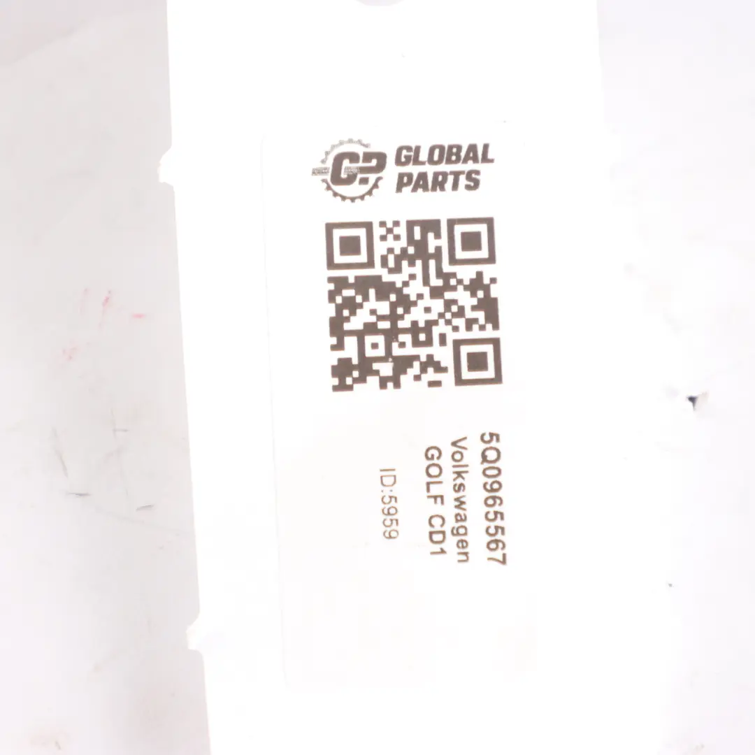 Volkswagen Golf CD1 Dodatkowa Pompa Pompka Wody Płynu Chłodzącego - SKU 5Q0965567 - Numer Części 5Q0965567