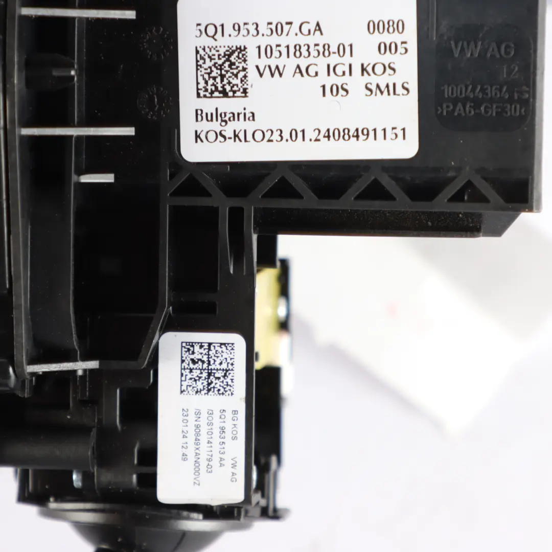 Light Control Indicator Wiper Stalk Squib to VW Volkswagen Golf CD1 with Part number 5Q1953507GA VW Volkswagen Golf CD1 Light Control Indicator Wiper Stalk Squib - SKU 5Q1953507GA - Part number 5Q1953507GA