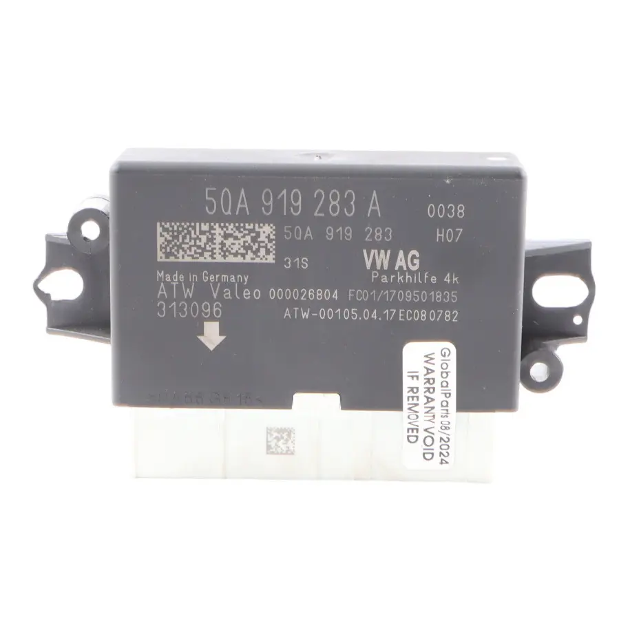 Audi A3 S3 8V VW Golf 7 Seat Leon 3 Parking Assist PDC Control Module - SKU 5QA919283A - Part number 5QA919283A