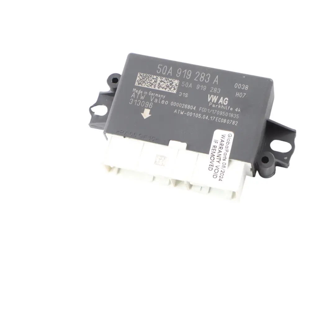 Einparkhilfe PDC Steuermodul für Audi A3 S3 8V VW Golf 7 Seat Leon 3 mit Teilenummer 5QA919283A Audi A3 S3 8V VW Golf 7 Seat Leon 3 Einparkhilfe PDC Steuermodul - SKU 5QA919283A - Teilenummer 5QA919283A