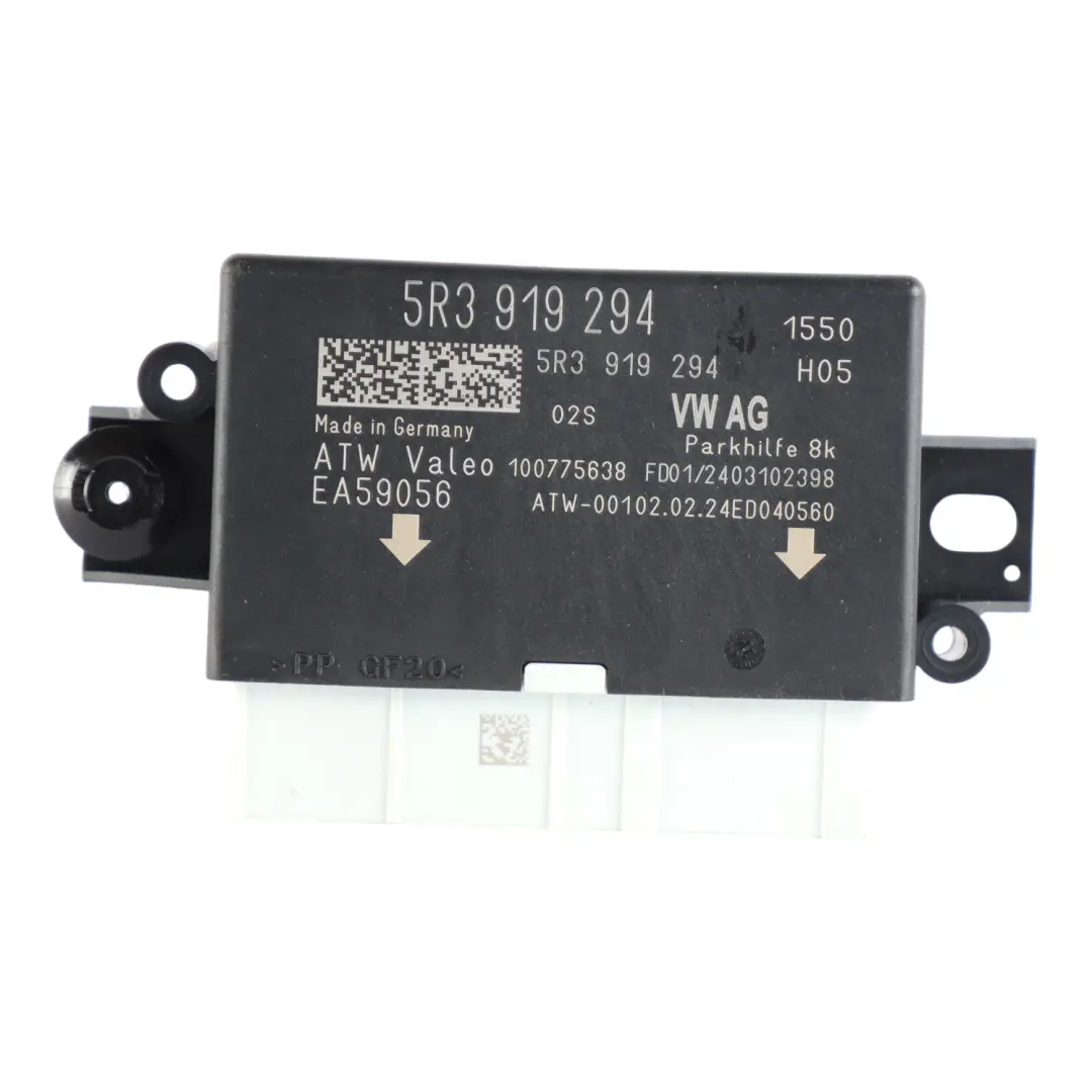 Parking Assist PDC Distance Control Module to Volkswagen Golf CD1 Park with Part number 5R3919294 Volkswagen Golf CD1 Park Parking Assist PDC Distance Control Module - SKU 5R3919294 - Part number 5R3919294