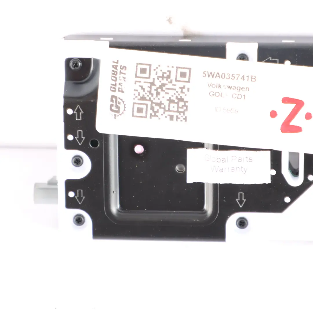 Antennenverstärker Sender-Empfänger-Modul ECU für Volkswagen Golf CD1 mit Teilenummer 5WA035741B Volkswagen Golf CD1 Antennenverstärker Sender-Empfänger-Modul ECU - SKU 5WA035741B - Teilenummer 5WA035741B