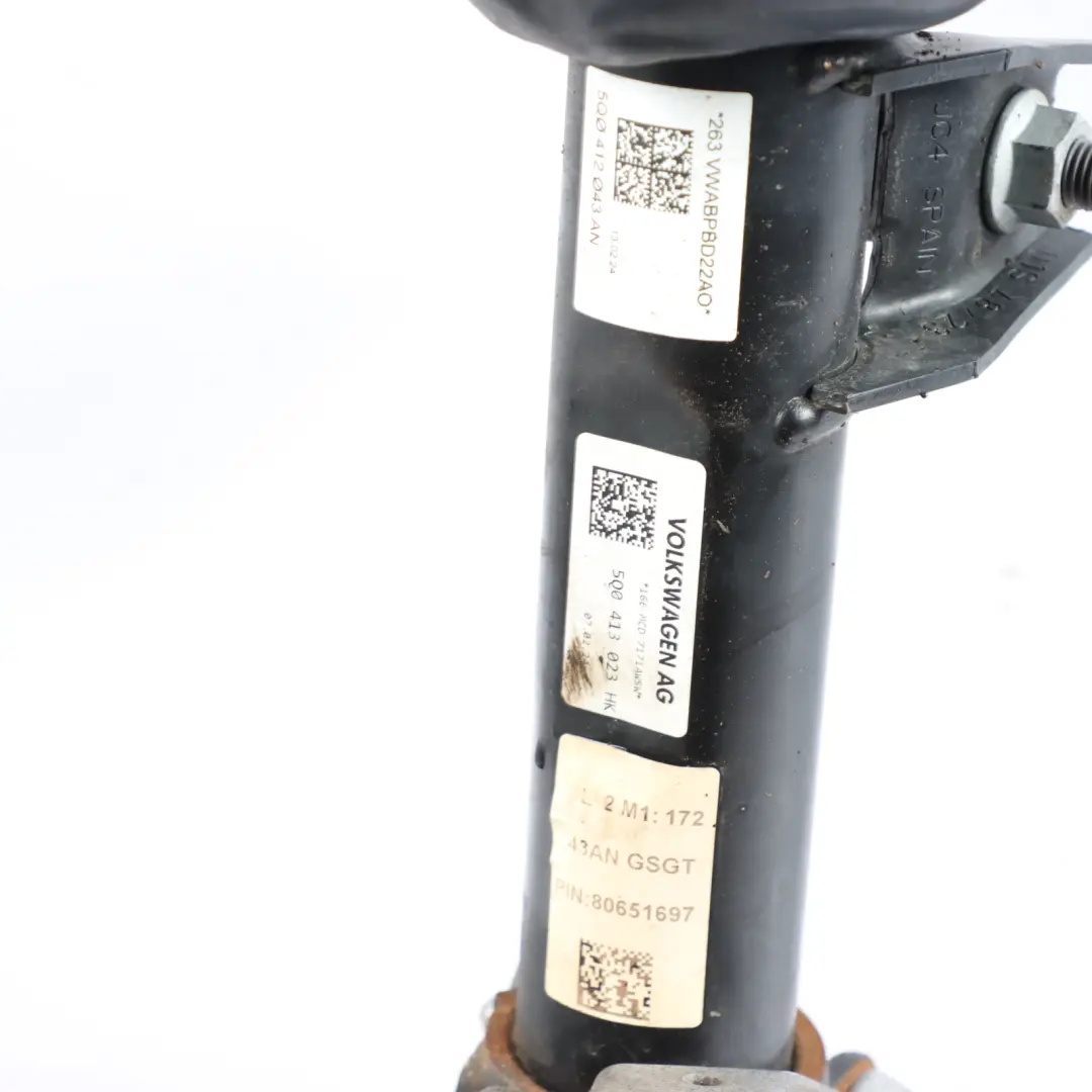 1.5e TSI Suspension Leg Front Left N/S Steering Knuckle Strut Caliper to GOLF 8 with Part number 5WA407255 GOLF 8 1.5e TSI Suspension Leg Front Left N/S Steering Knuckle Strut Caliper - SKU 5WA407255-1 - Part number 5WA407255