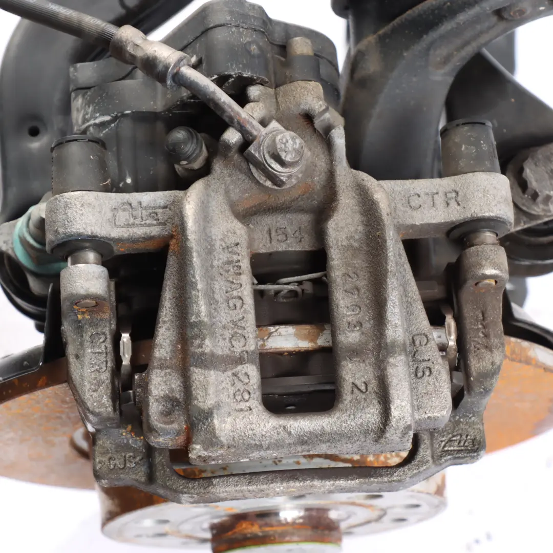 VW Golf 8 1.5e TSI Rear Suspension Right O/S Wheel Carrier Control Arms Brakes - SKU 5WA505436F-1 - Part number 5WA505436F