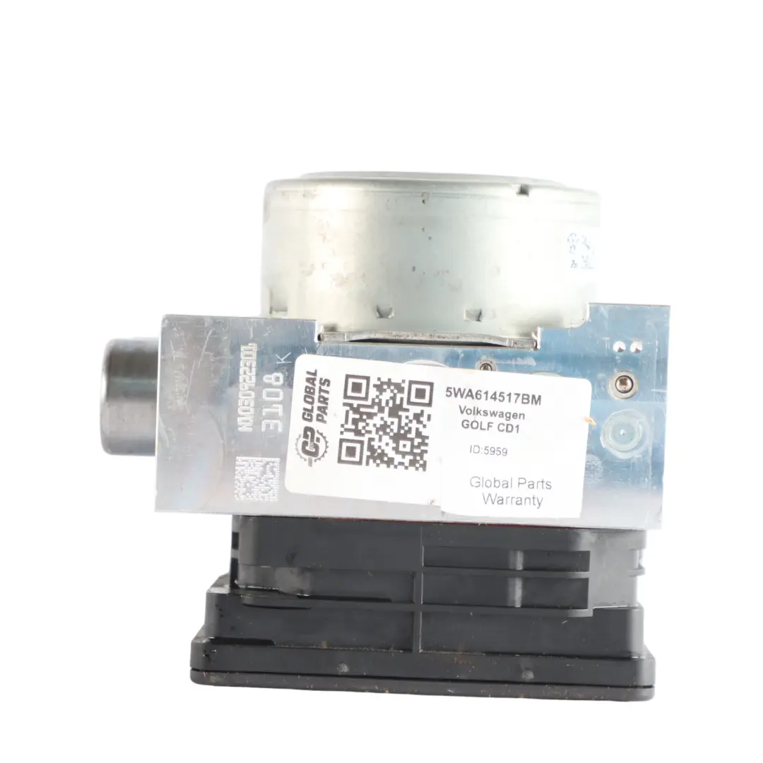ABS Pump Hydraulic Brake Pump Control Module to VW Volkswagen Golf CD1 with Part number 5WA614517BM VW Volkswagen Golf CD1 ABS Pump Hydraulic Brake Pump Control Module - SKU 5WA614517BM - Part number 5WA614517BM