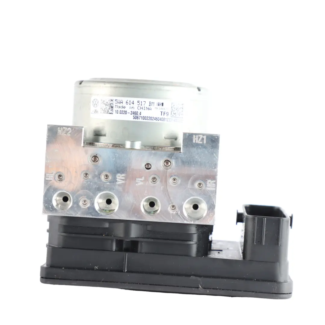 ABS Pump Hydraulic Brake Pump Control Module to VW Volkswagen Golf CD1 with Part number 5WA614517BM VW Volkswagen Golf CD1 ABS Pump Hydraulic Brake Pump Control Module - SKU 5WA614517BM - Part number 5WA614517BM