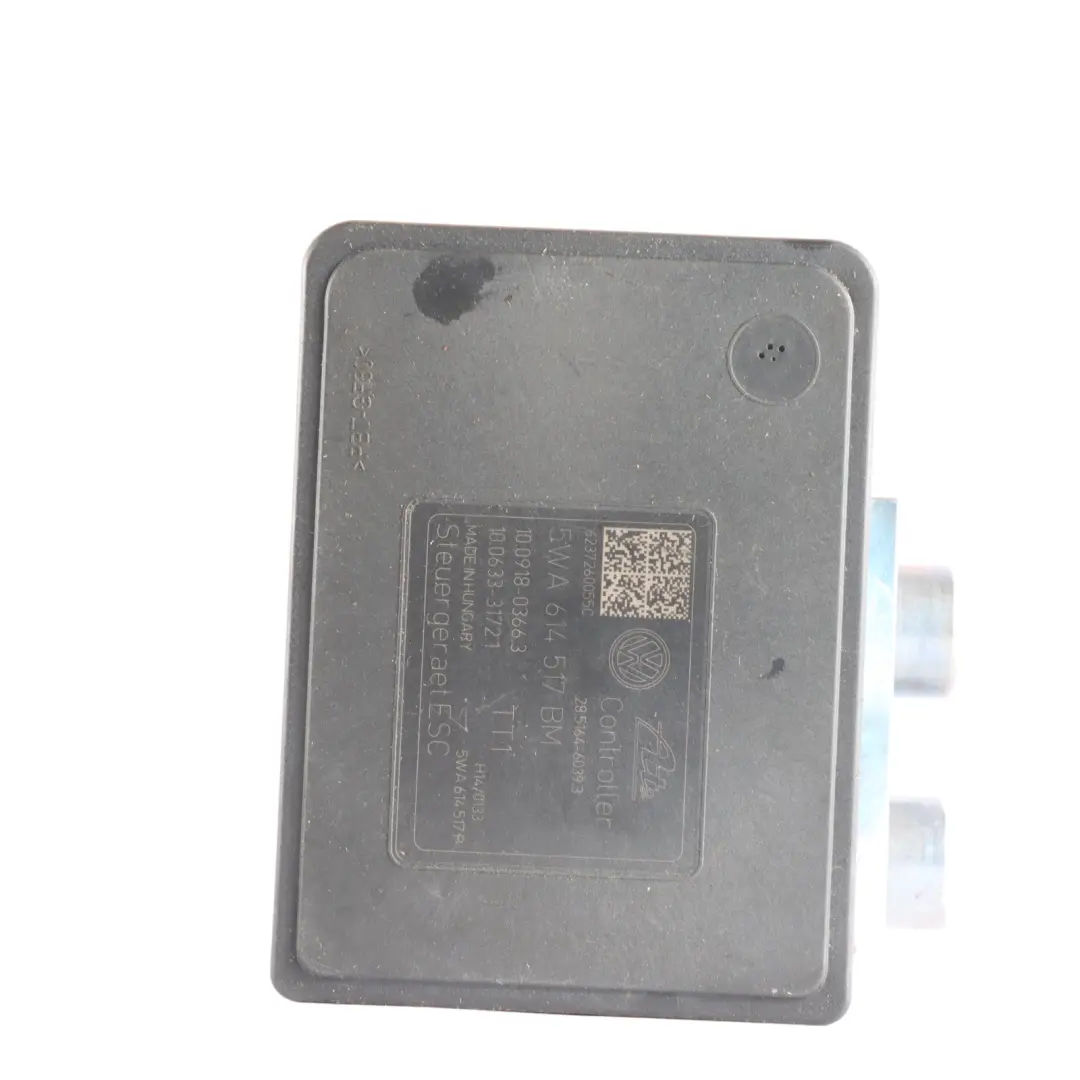 ABS Pump Hydraulic Brake Pump Control Module to VW Volkswagen Golf CD1 with Part number 5WA614517BM VW Volkswagen Golf CD1 ABS Pump Hydraulic Brake Pump Control Module - SKU 5WA614517BM - Part number 5WA614517BM