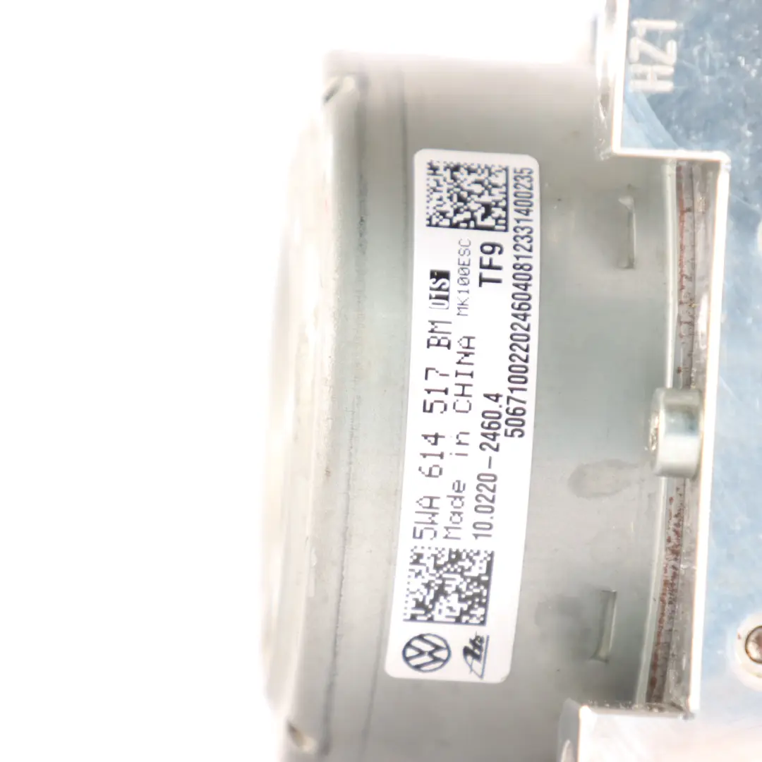 ABS Pump Hydraulic Brake Pump Control Module to VW Volkswagen Golf CD1 with Part number 5WA614517BM VW Volkswagen Golf CD1 ABS Pump Hydraulic Brake Pump Control Module - SKU 5WA614517BM - Part number 5WA614517BM