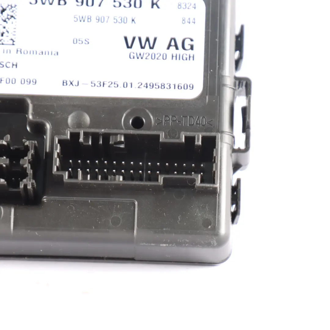 Diagnose Interface Gateway Modul Steuergerät für Volkswagen Golf CD1 mit Teilenummer 5WB907530K Volkswagen Golf CD1 Diagnose Interface Gateway Modul Steuergerät - SKU 5WB907530K - Teilenummer 5WB907530K
