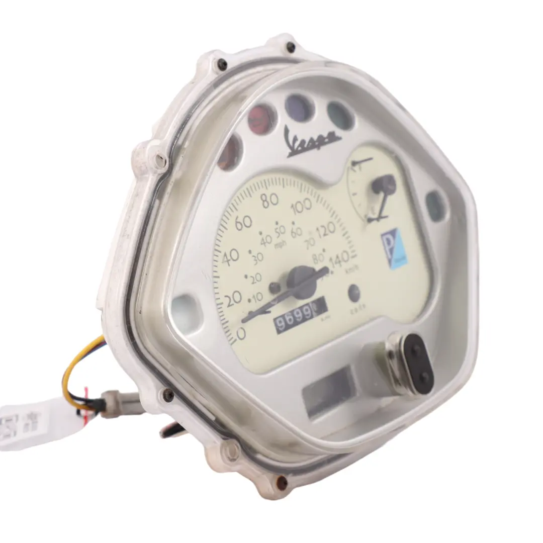Vespa Piaggio 125 GTS Grupo de instrumentos Velocímetro Relojes - SKU 640097 - Número de pieza 640097