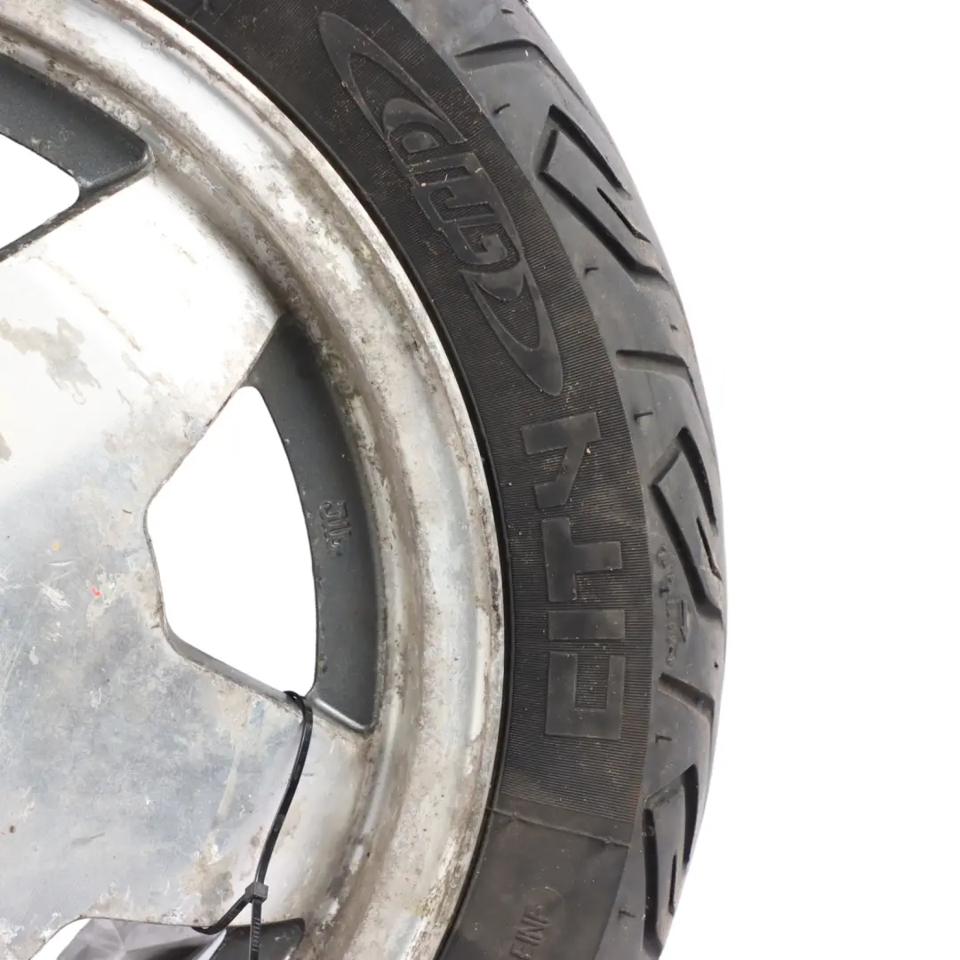 Burgman AN400Y Wheel Rear Steel R13 Michelin Tyre 130/70 to Suzuki with Part number 6411014F0112R Suzuki Burgman AN400Y Wheel Rear Steel R13 Michelin Tyre 130/70 - SKU 6411014F0112R - Part number 6411014F0112R