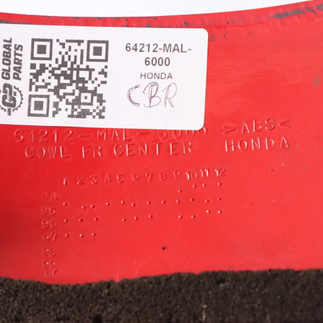 CBR600 CBR Cache De Panneau D'Habillage De Phare Avant pour Honda à propos du numéro de pièce 64212-MAL-6000 Honda CBR600 CBR Cache De Panneau D'Habillage De Phare Avant - SKU 64212-MAL-6000 - Numéro de pièce 64212-MAL-6000