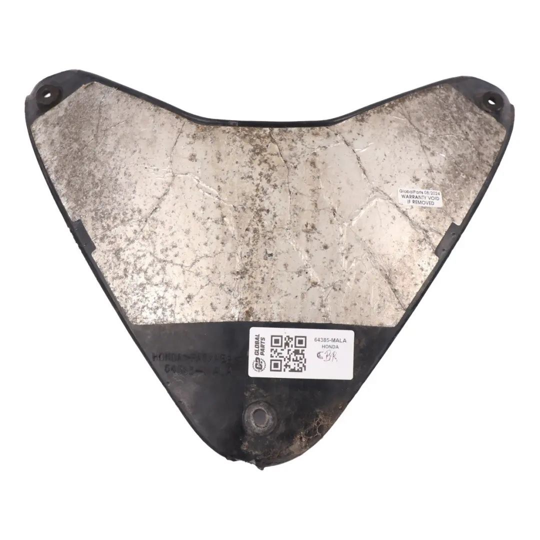 Honda CBR600 CBR Fairing Trim Panel Front Centre V-Piece Flap - SKU 64385-MALA - Part number 64385-MALA