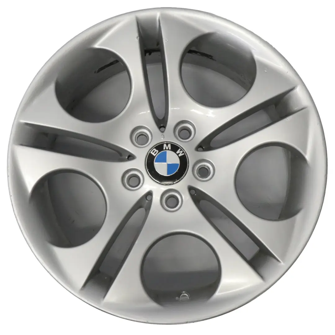 BMW Z4 E85 Cerchio anteriore in lega argento 18" Styling ellissoide 107 8J ET:47 - SKU 6758192-1 - Numero di parte 6758192