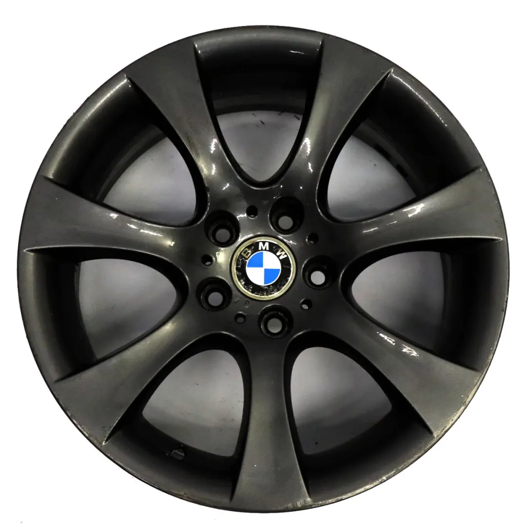 BMW E60 E61 Grey Alloy Wheel Rim 18" 8J ET:20 Star Spoke 124 - SKU 6760617-5 - Part number 6760617
