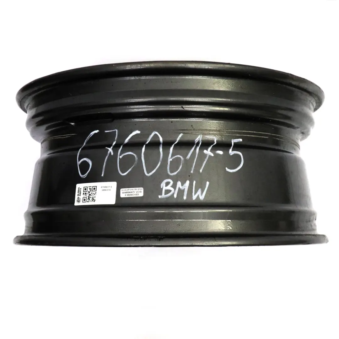 BMW E60 E61 Grey Alloy Wheel Rim 18" 8J ET:20 Star Spoke 124 - SKU 6760617-5 - Part number 6760617
