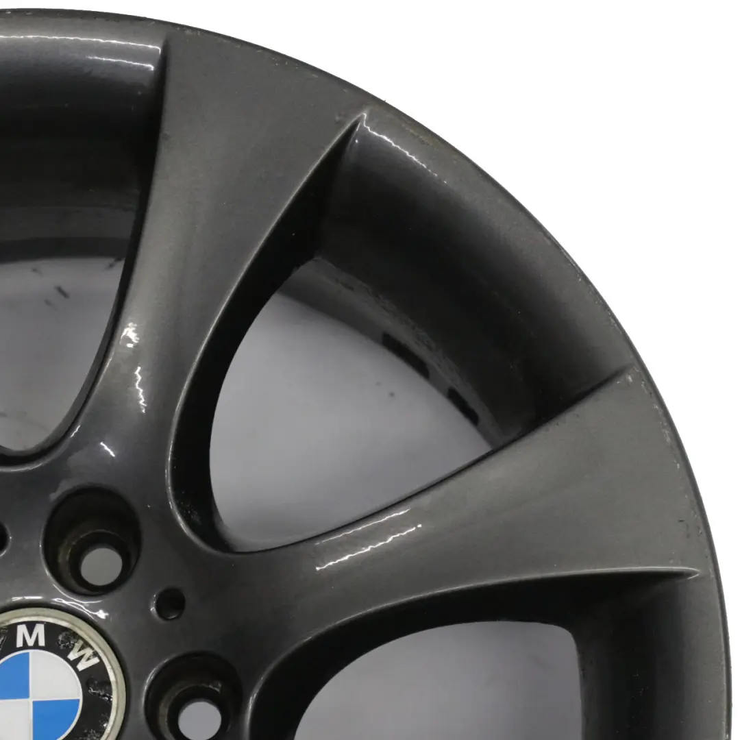 BMW E60 E61 Grey Alloy Wheel Rim 18" 8J ET:20 Star Spoke 124 - SKU 6760617-5 - Part number 6760617