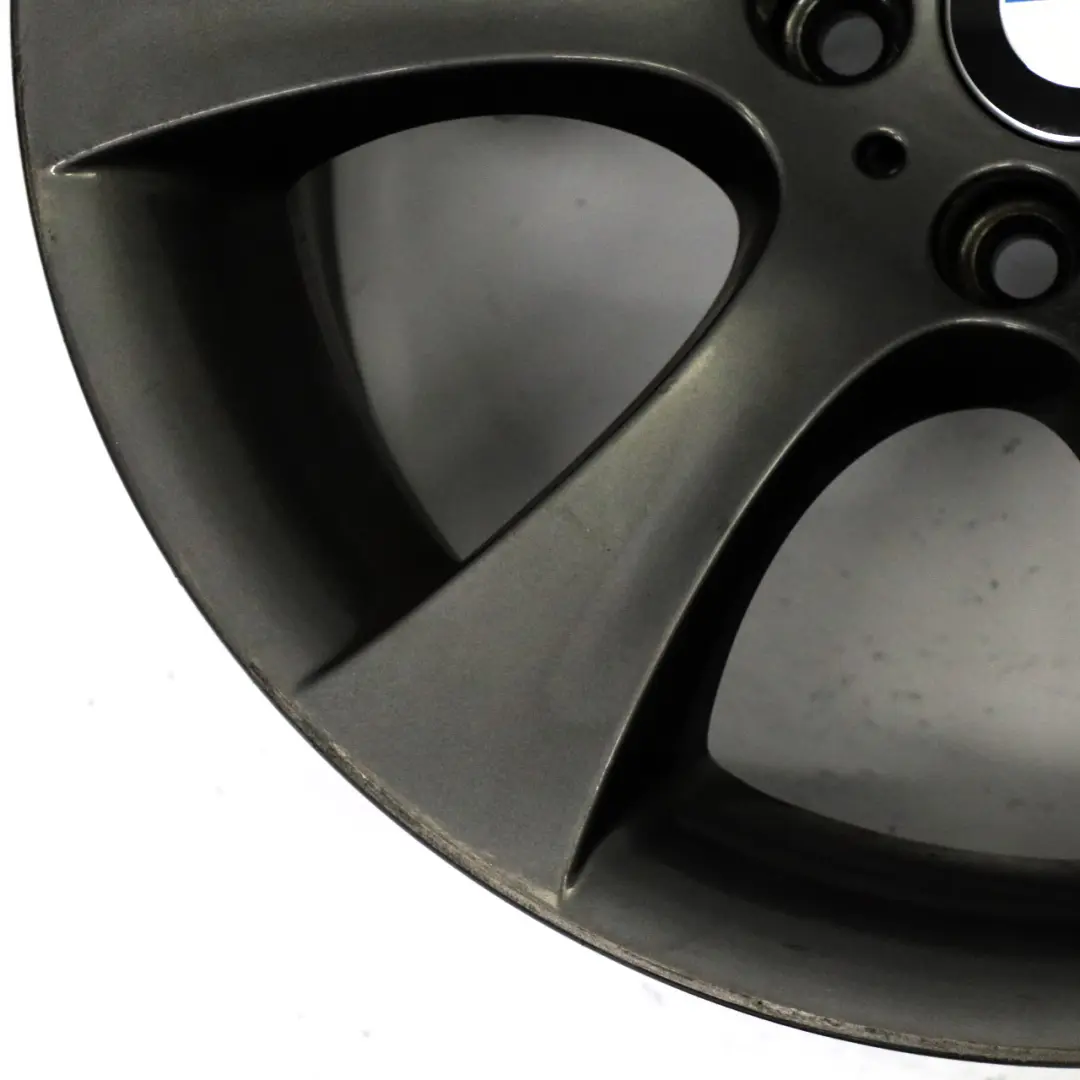 BMW E60 E61 Czarna Felga Aluminiowa 18" 8J ET:20 Star Spoke 124 - SKU 6760617-6 - Numer Części 6760617