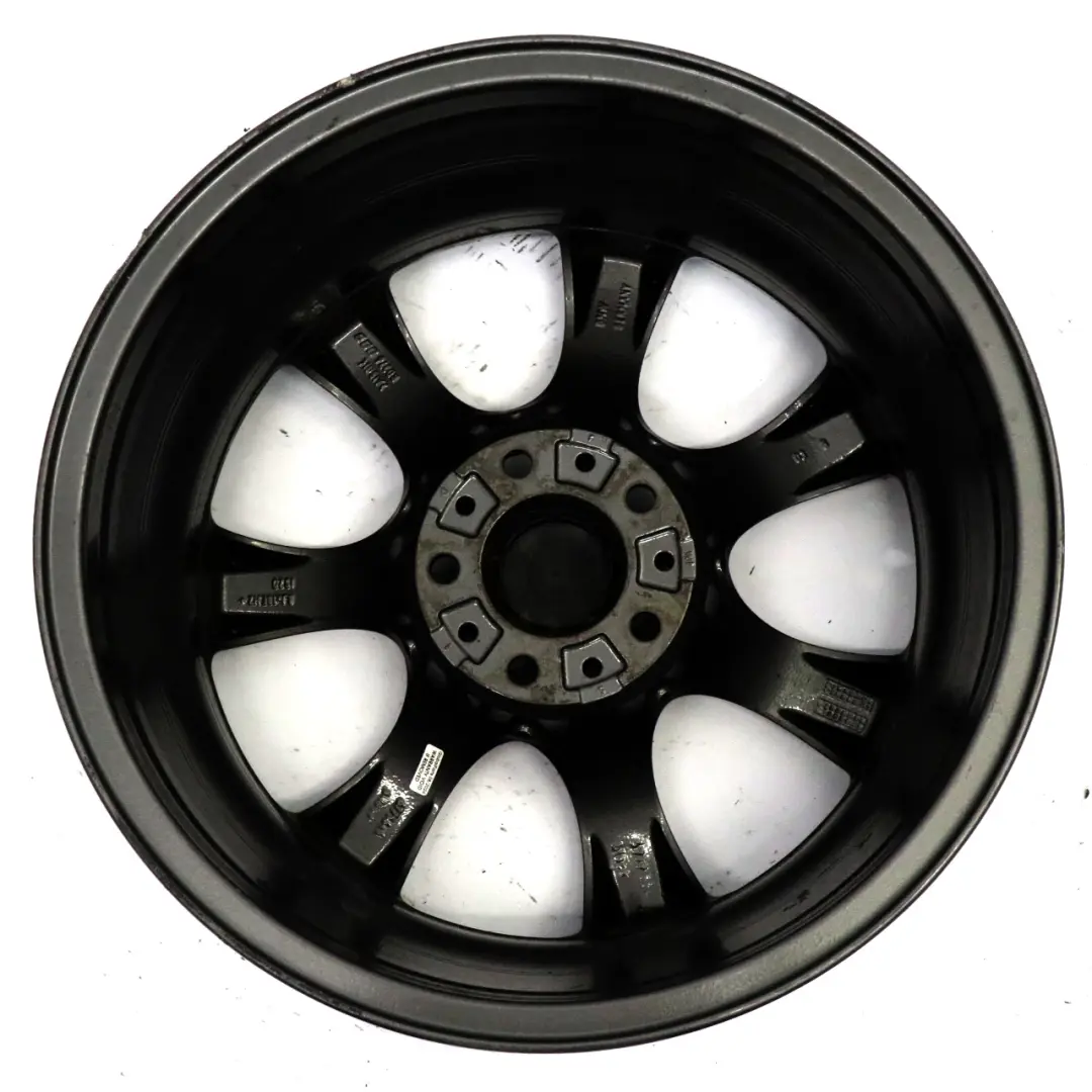 BMW E60 E61 Jante alliage noire 18" 8J ET:20 Star Spoke 124 - SKU 6760617-6 - Numéro de pièce 6760617