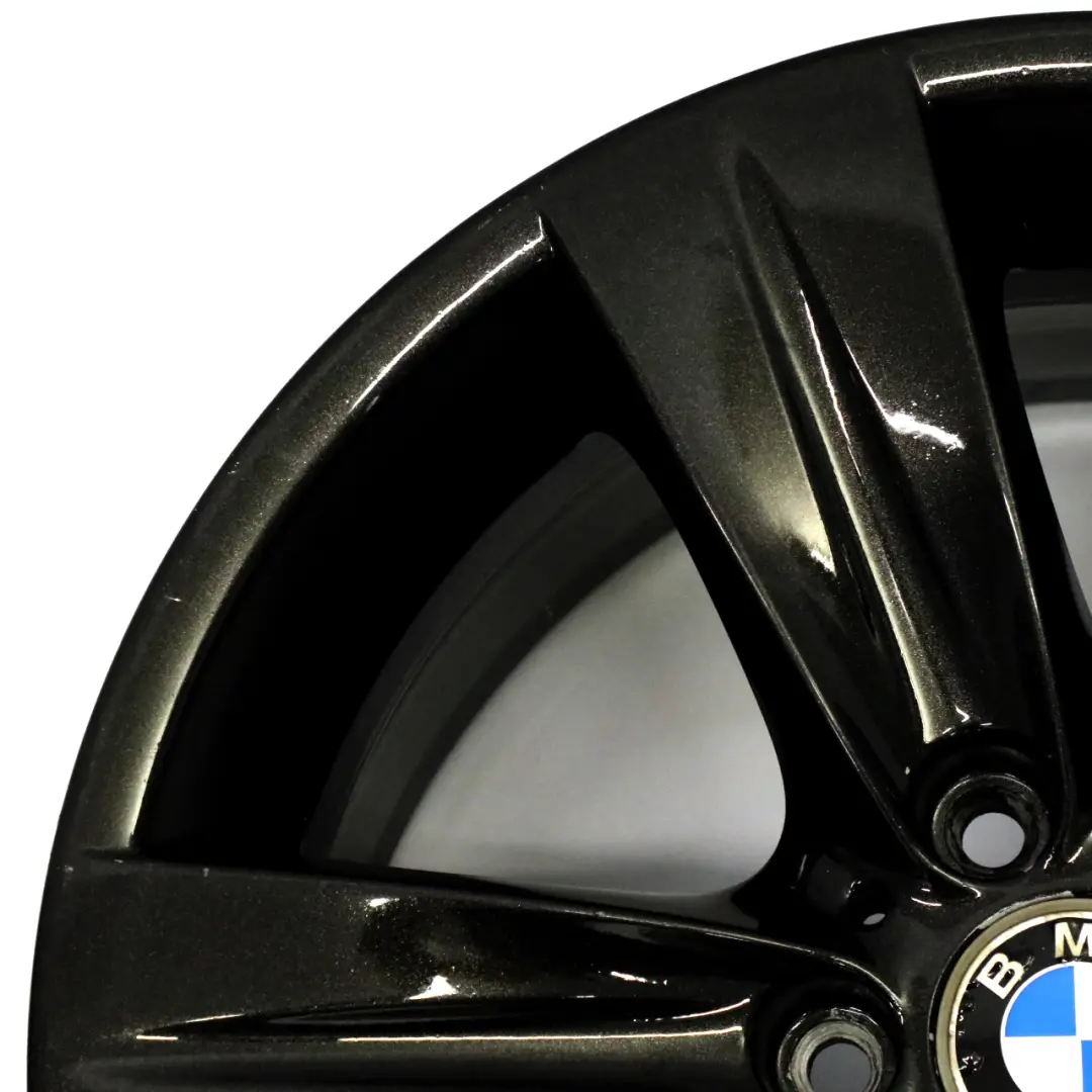 BMW E90 E91 E92 Black Rear Wheel Alloy Rim 18" Star Spoke 189 8,5J ET:37 - SKU 6768859-3 - Part number 6768859