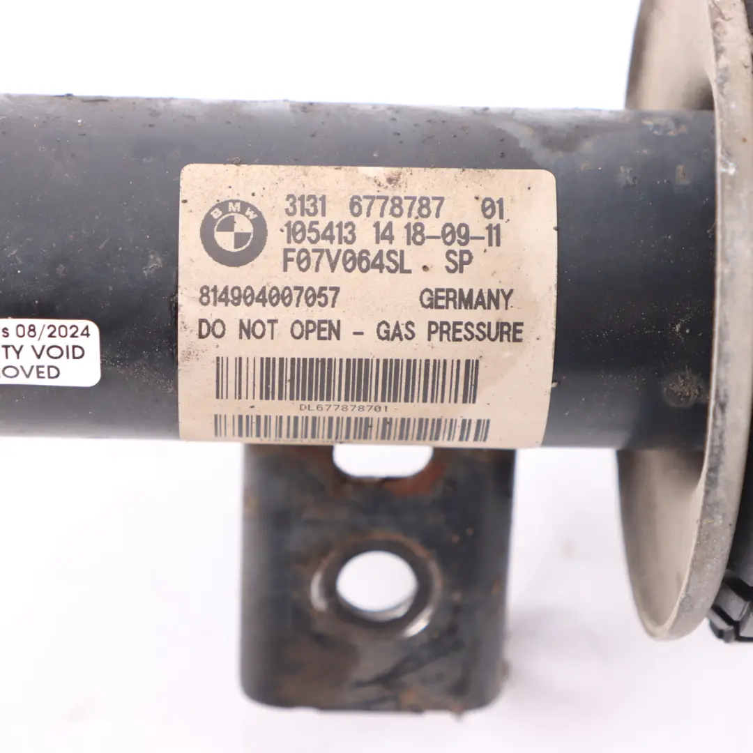 Strut Front Left N/S M Sport Suspension Shock Absorber to BMW F07 GT Spring with Part number 6778787 BMW F07 GT Spring Strut Front Left N/S M Sport Suspension Shock Absorber - SKU 6778787 - Part number 6778787